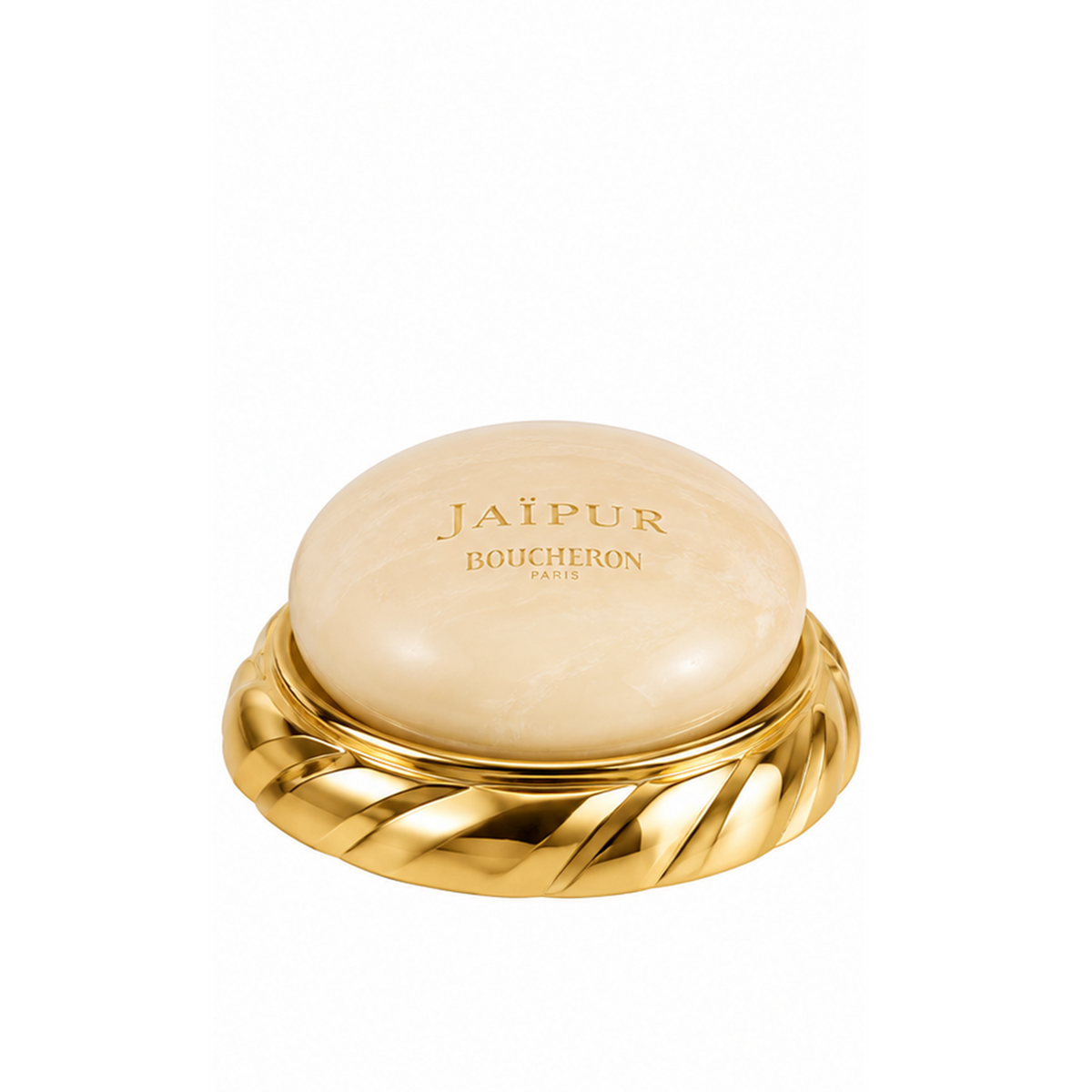 Boucheron Jaipur Seife Savon Soyeux Silky Soap and Soapdish 150g