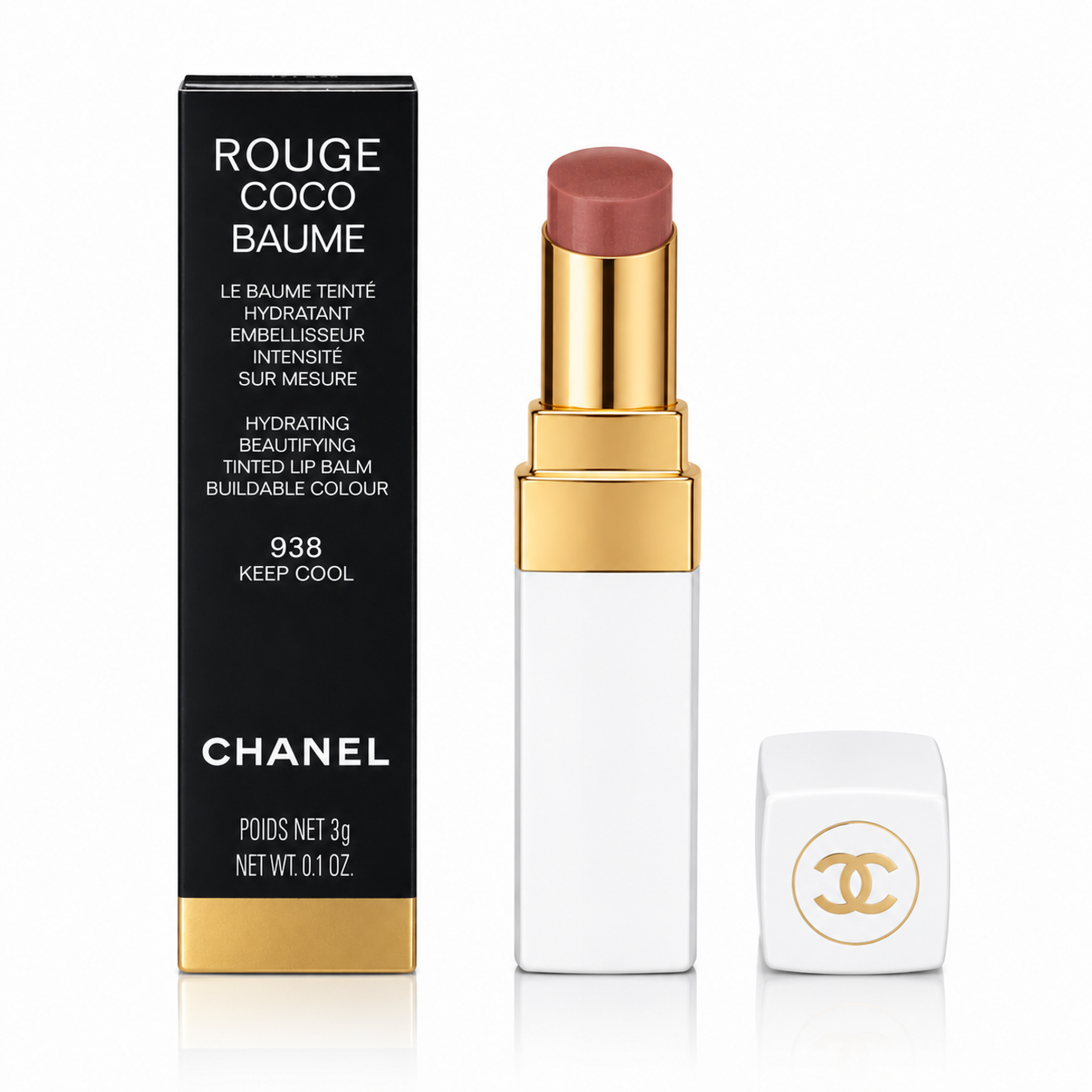 Chanel Rouge Coco Baume Lippenbalsam 3g Keep Cool 938