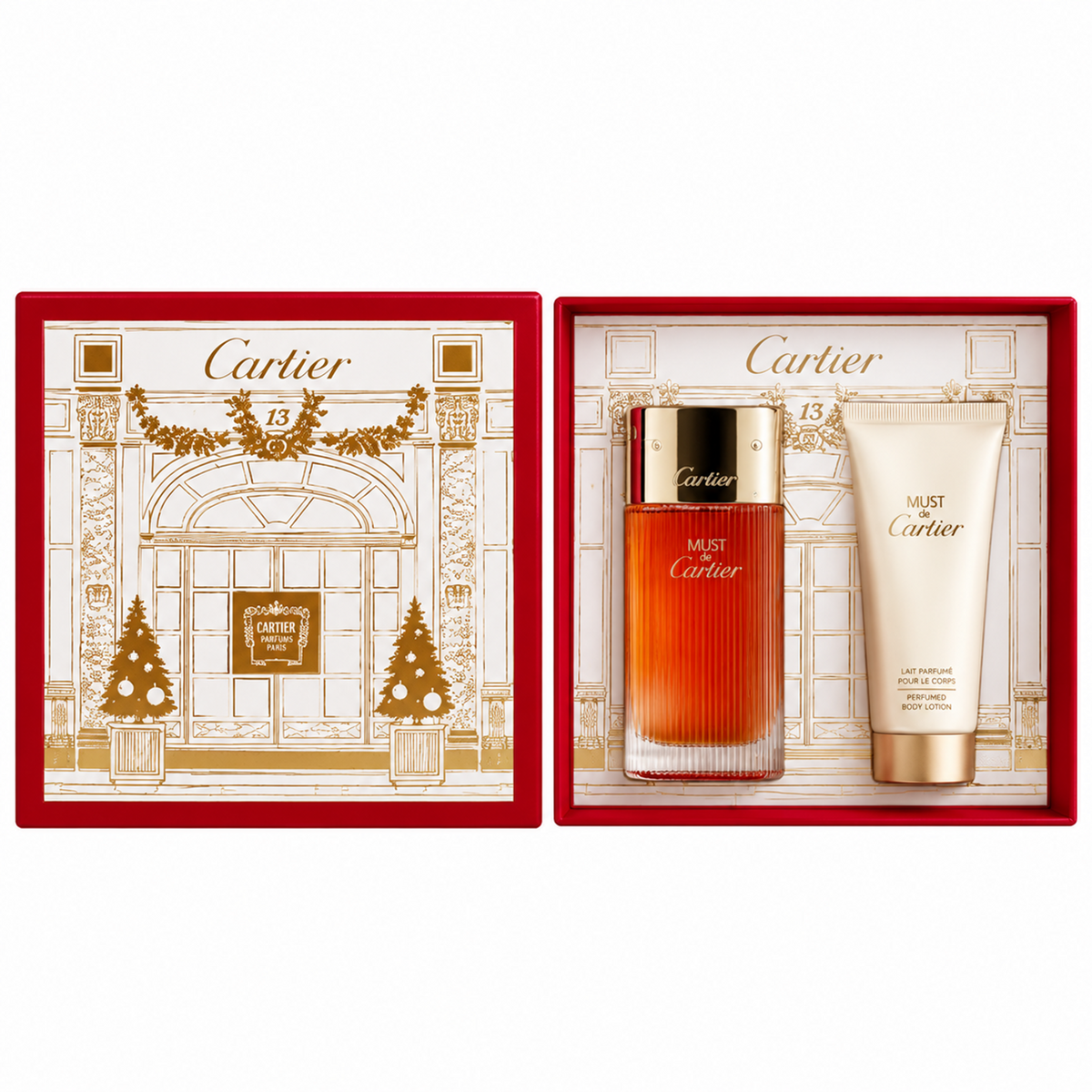 Cartier Must de Cartier Eau de Toilette 100ml + Body Cream 100ml