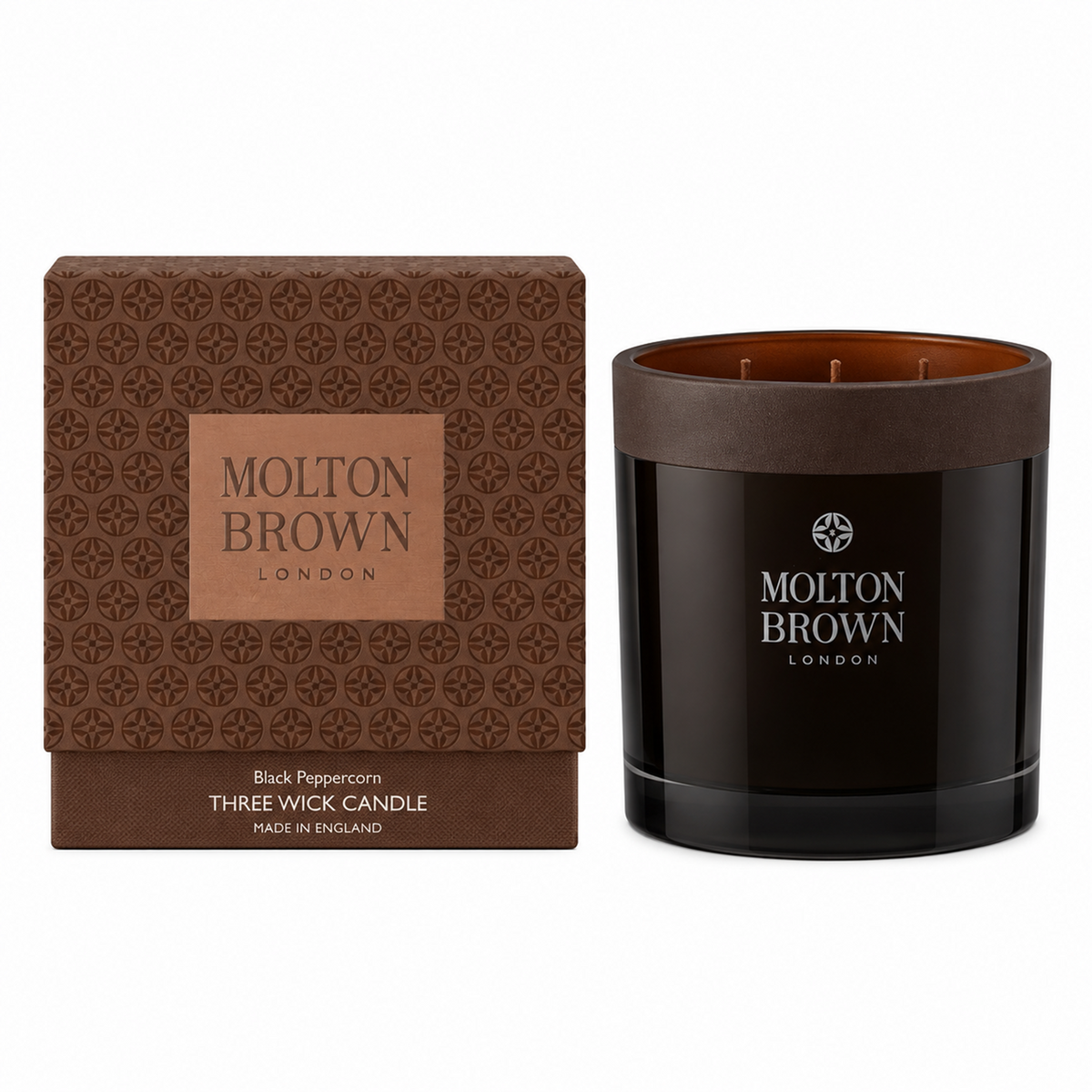 Molton Brown London Black Peppercorn Three Candle Kerze 480g