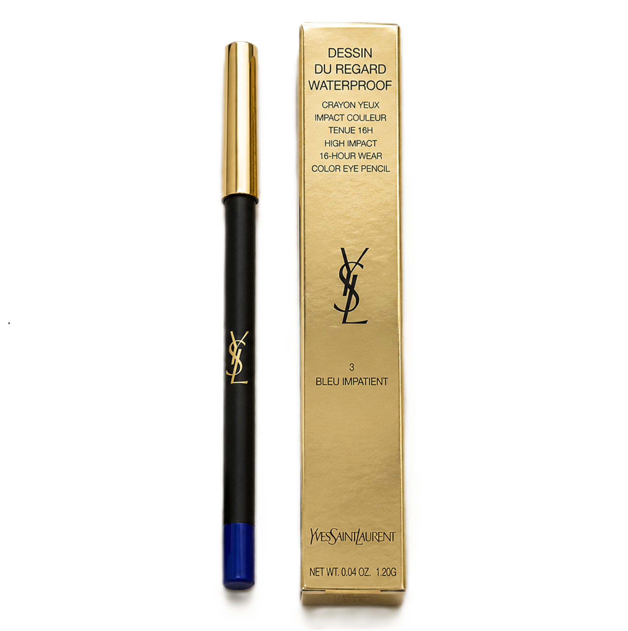 Yves Saint Laurent  Dessin Du Regard Waterproof Eye Pencil 3 Bleu Impatient 1,20g