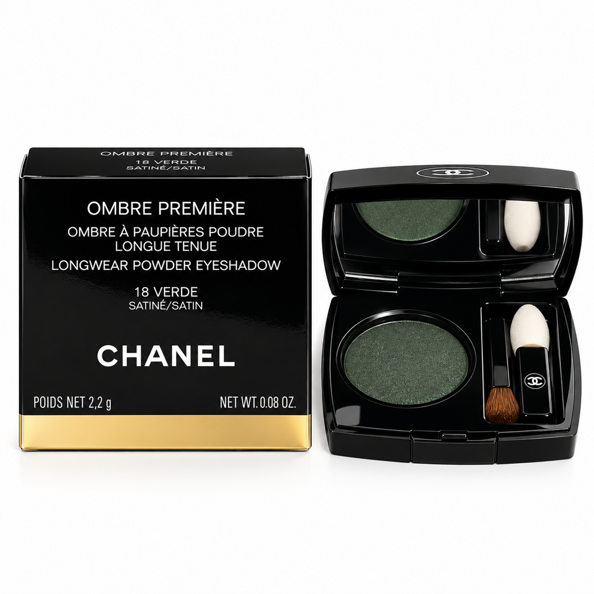 Chanel Ombre Premiere Lidschatten Eyeshadow 18 Verde 2,2g