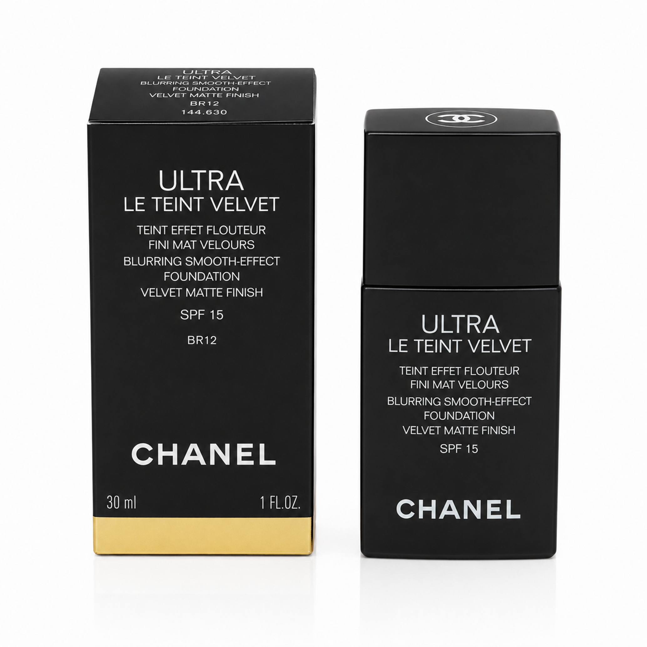 Chanel Le Teint Velvet Matte Finish Foundation 30 ml SPF 15 BR12