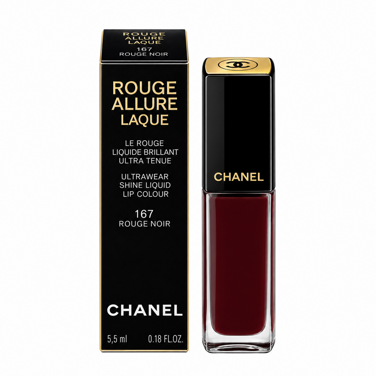 Chanel Rouge Allure Laque 167 Rouge Noir 5,5ml