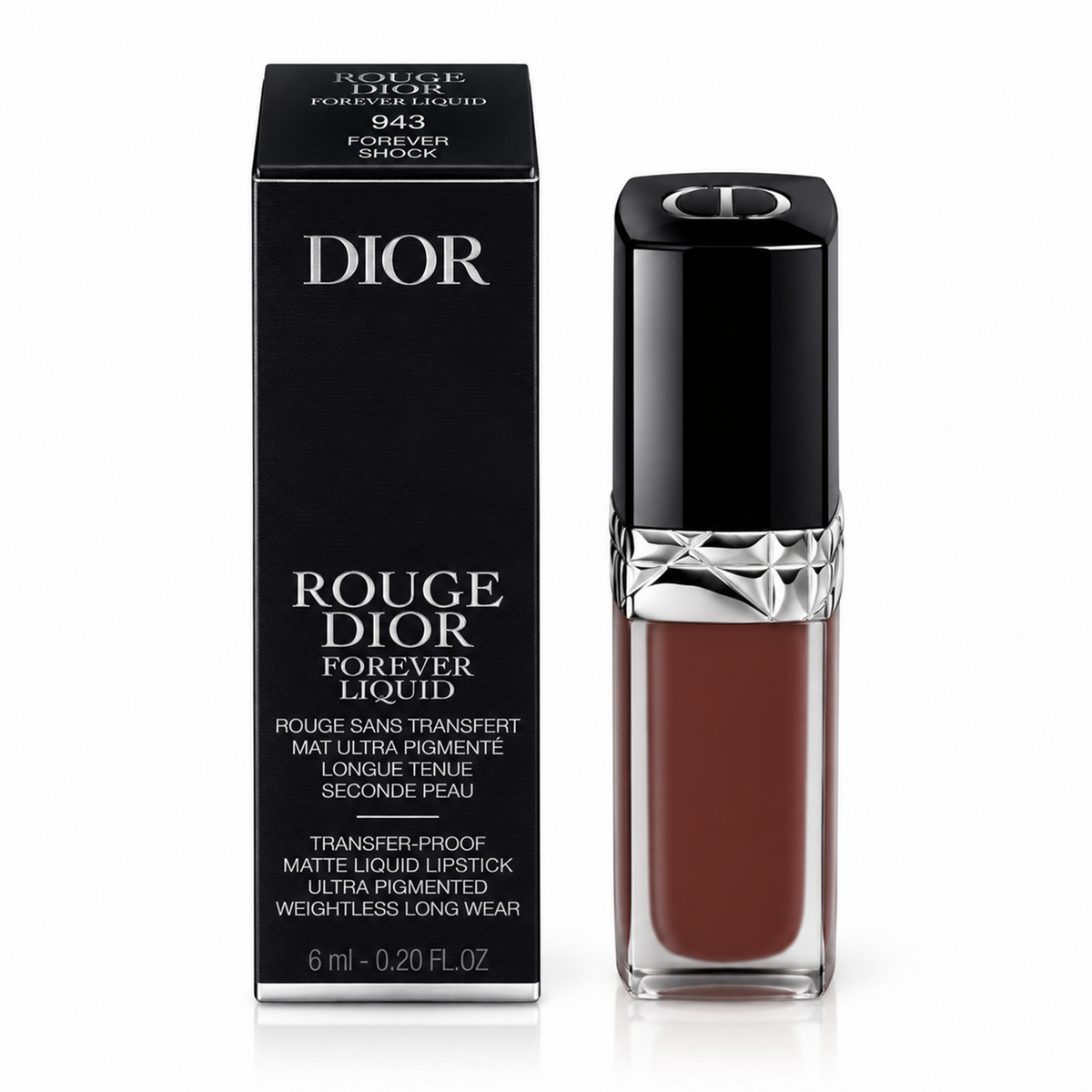 Dior Forever Rouge Liquid Lipstick 943 Forever Shock 6ml