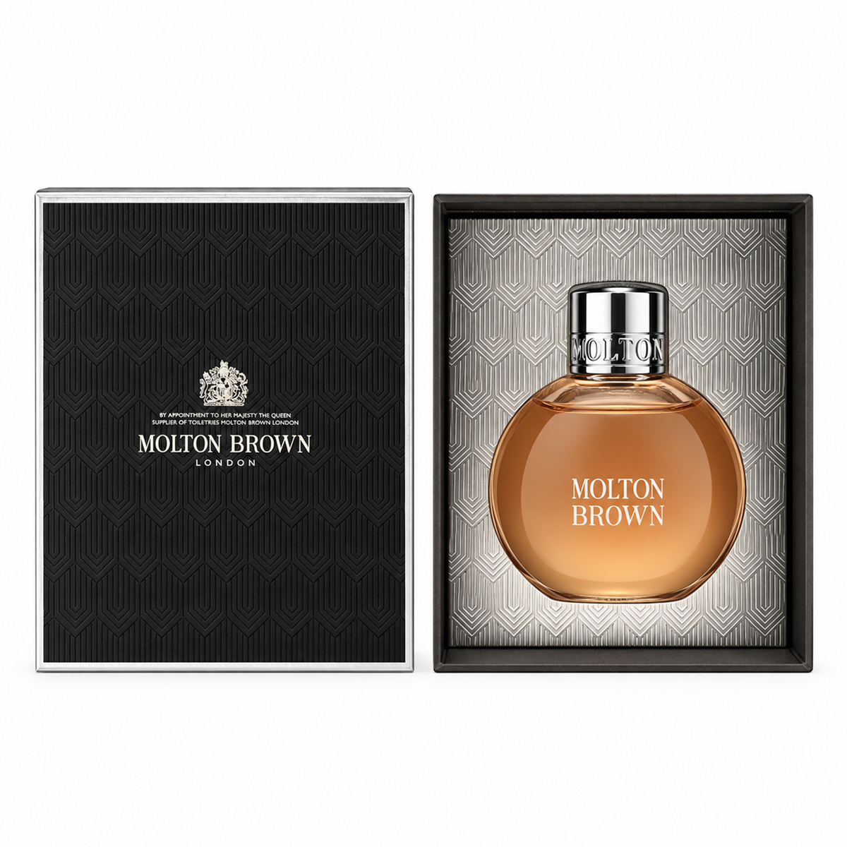Molton Brown Festive Bauble Delicious Rhubarb & Rose Shower Gel 75 ml