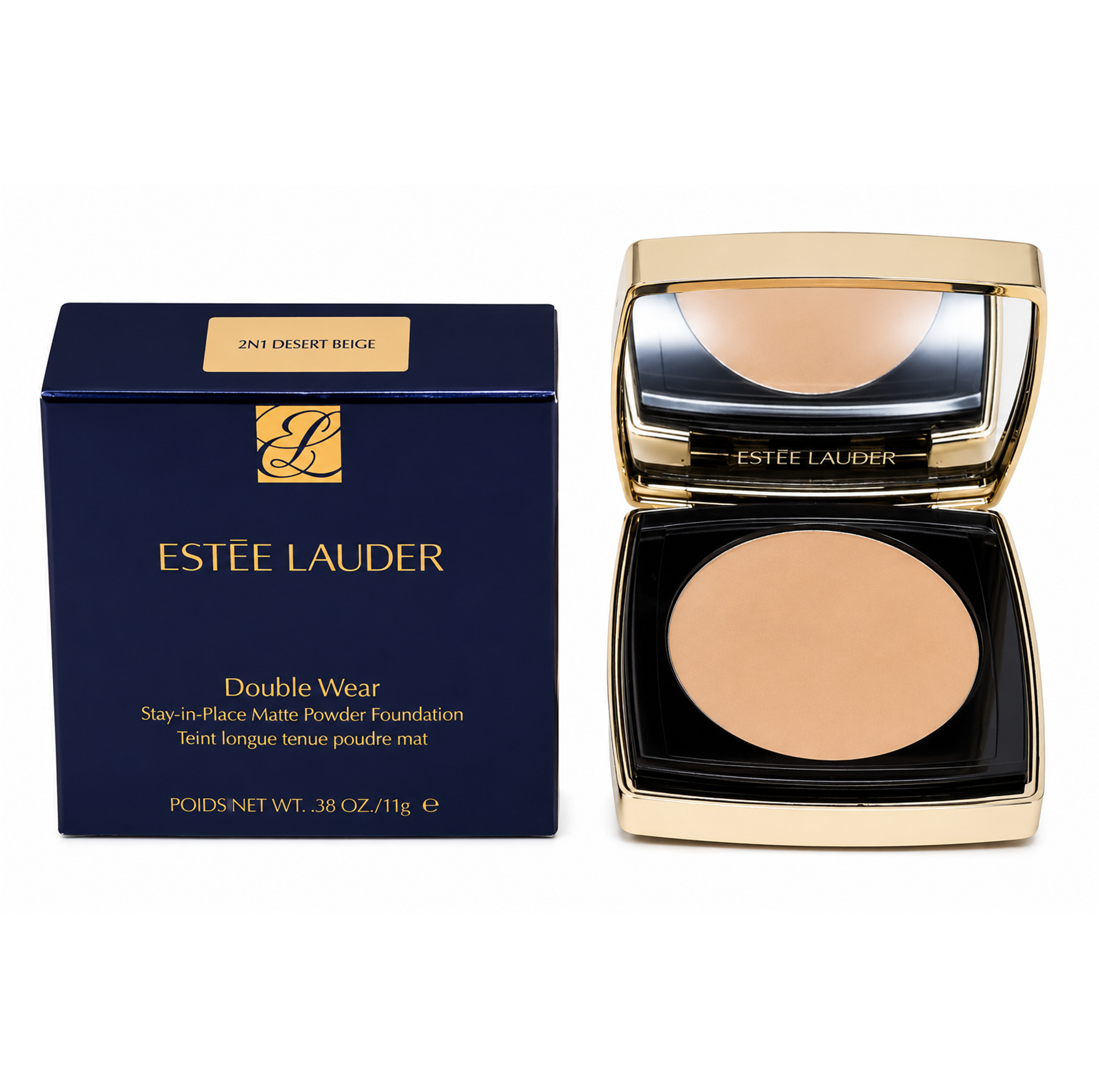 Estee Lauder Double Wear Stay-in-Place Matte Powder Foundation 2N1 Desert Beige