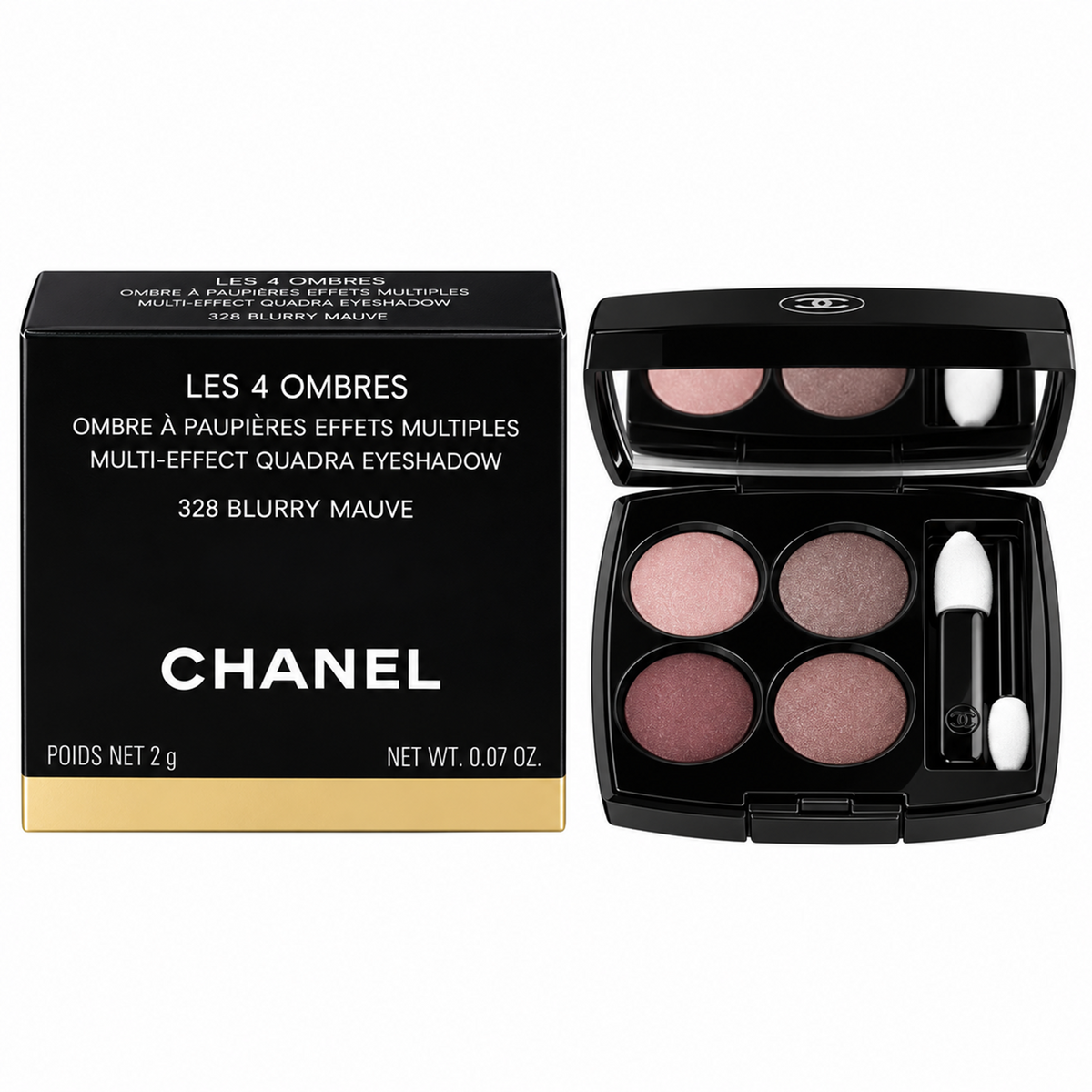 Chanel Les 4 Ombres Multi-Effect Eyeshadow Lidschatten 328 Blurry Mauve 2g