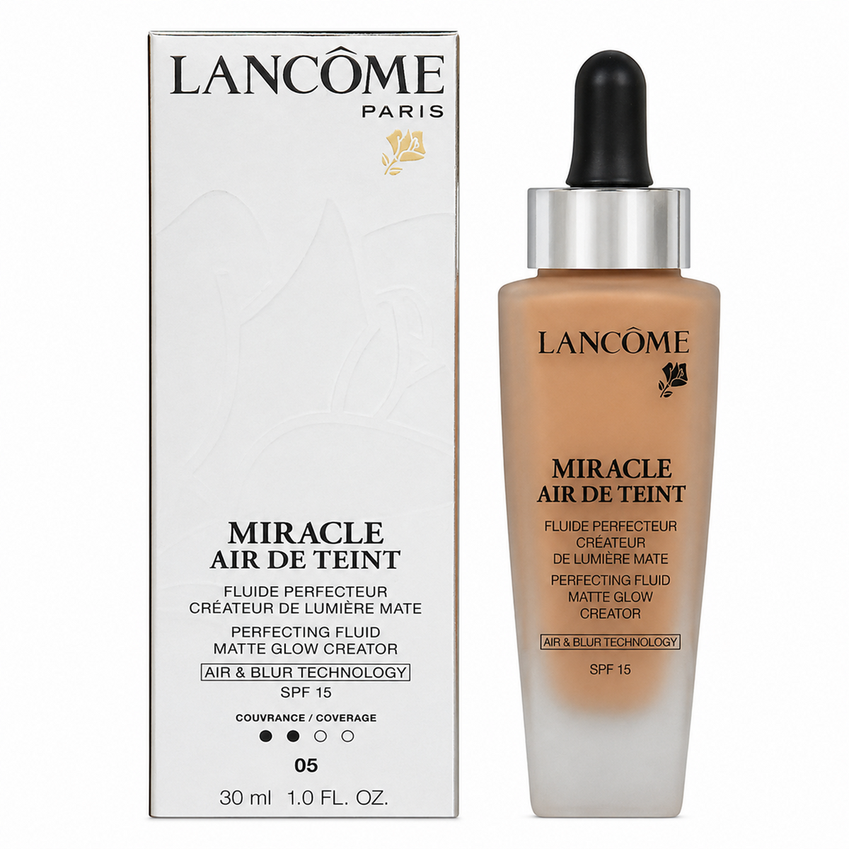 Lancome MIracle Air de Teint Fluid 05 Beige Noisette