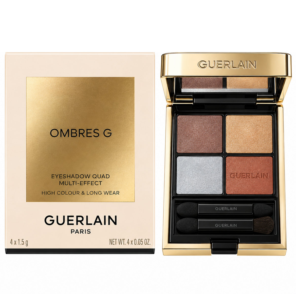 Guerlain Ombres G Eyeshadow Quad # 520 Stellar Glow Lidschatten 4x1,5g
