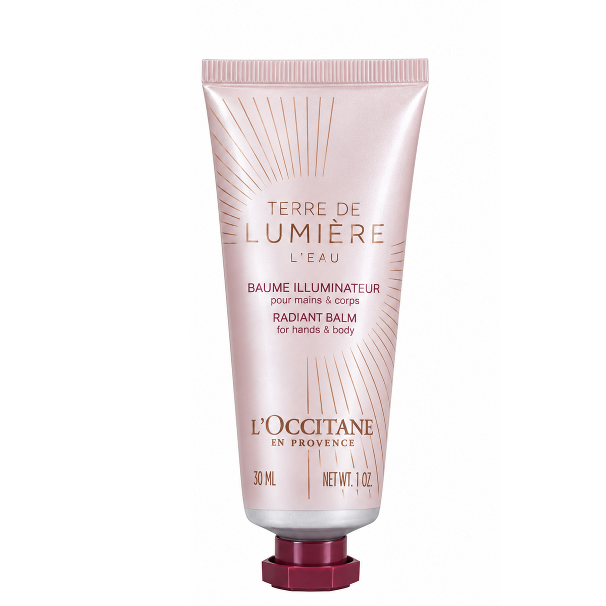 L'Occitane Terre de Lumiere L'Eau Baume Illuminateur Body & Hand Cream 30ml
