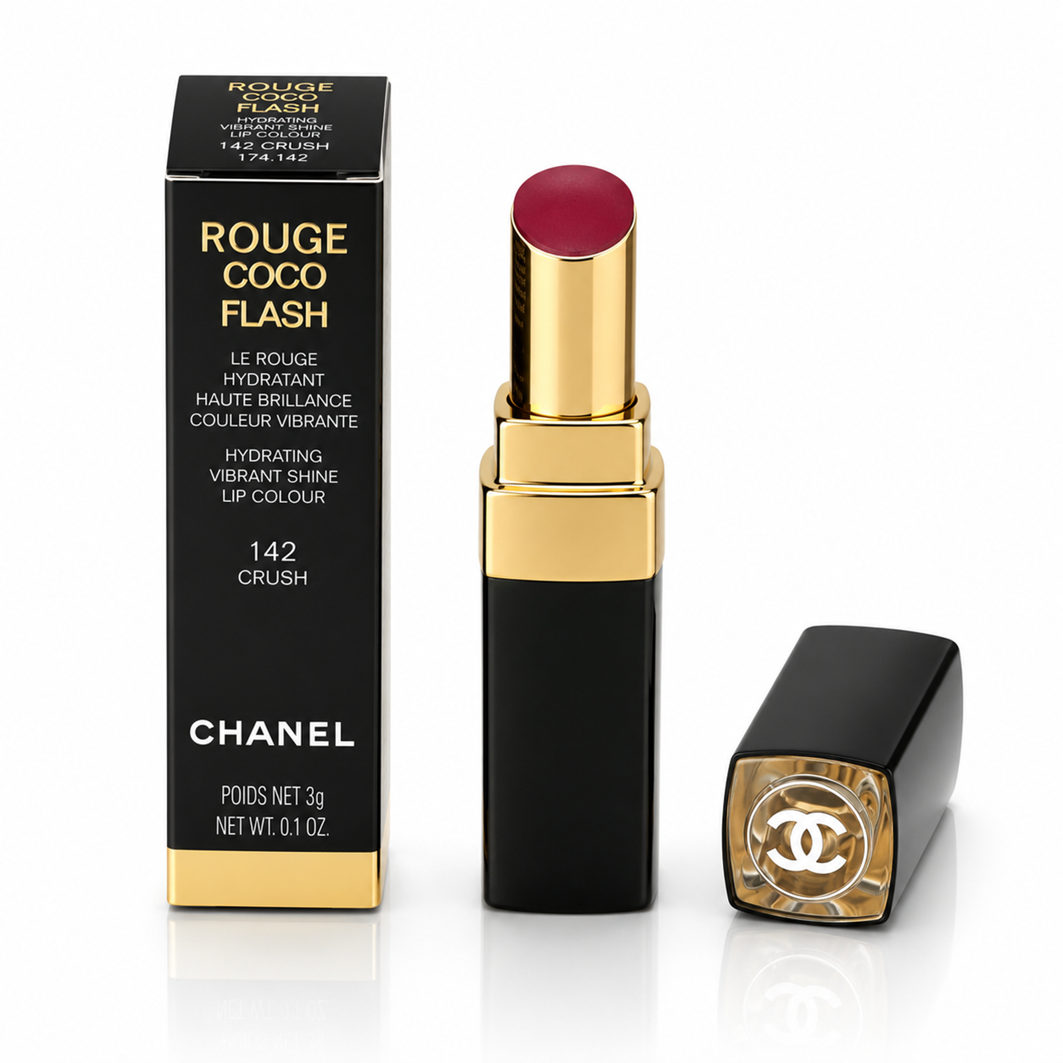 Chanel Rouge Coco Flash Le rouge Lip color 142 crush 3g
