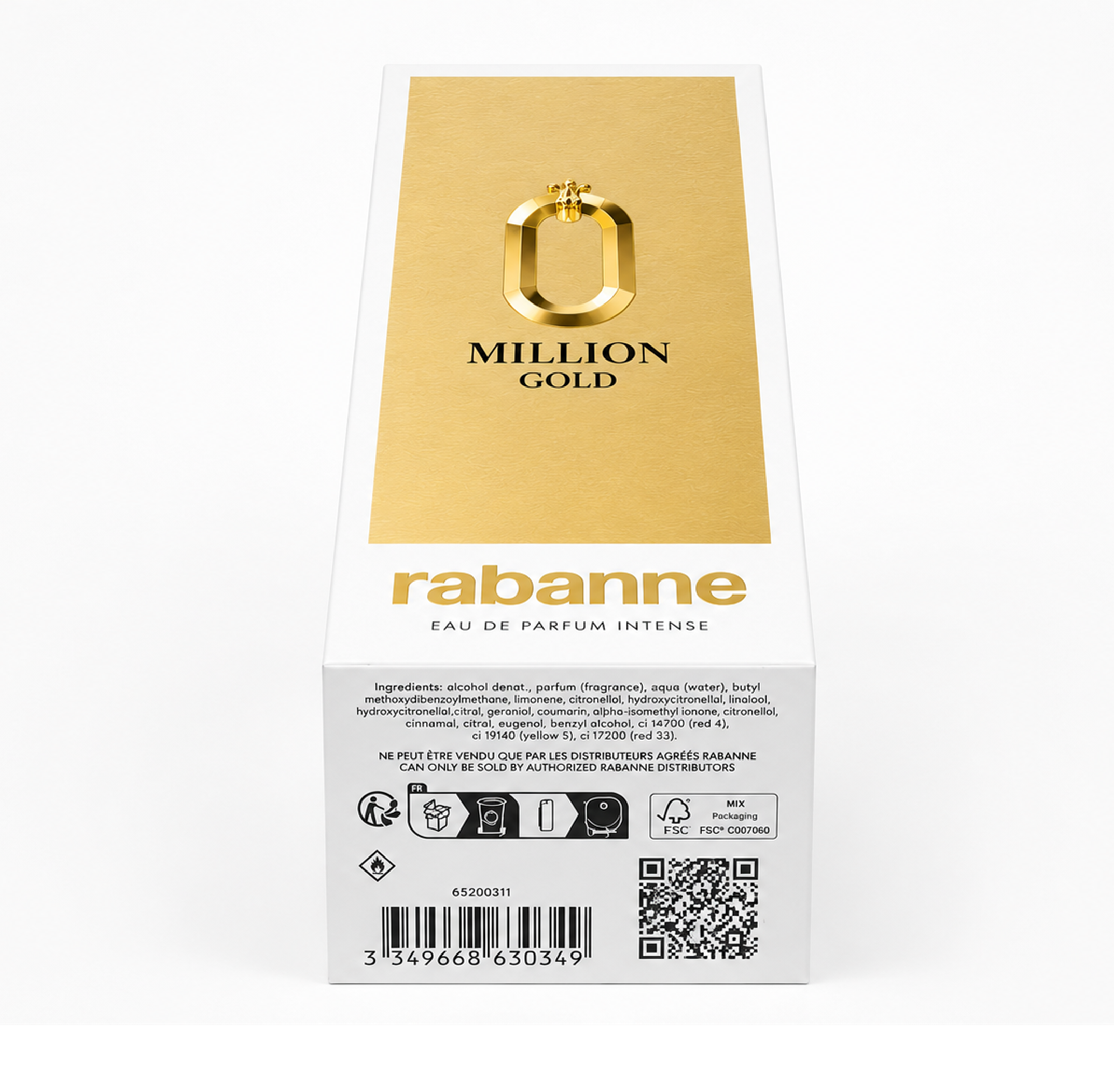 Paco Rabanne Million Gold Parfum Intense 100ml