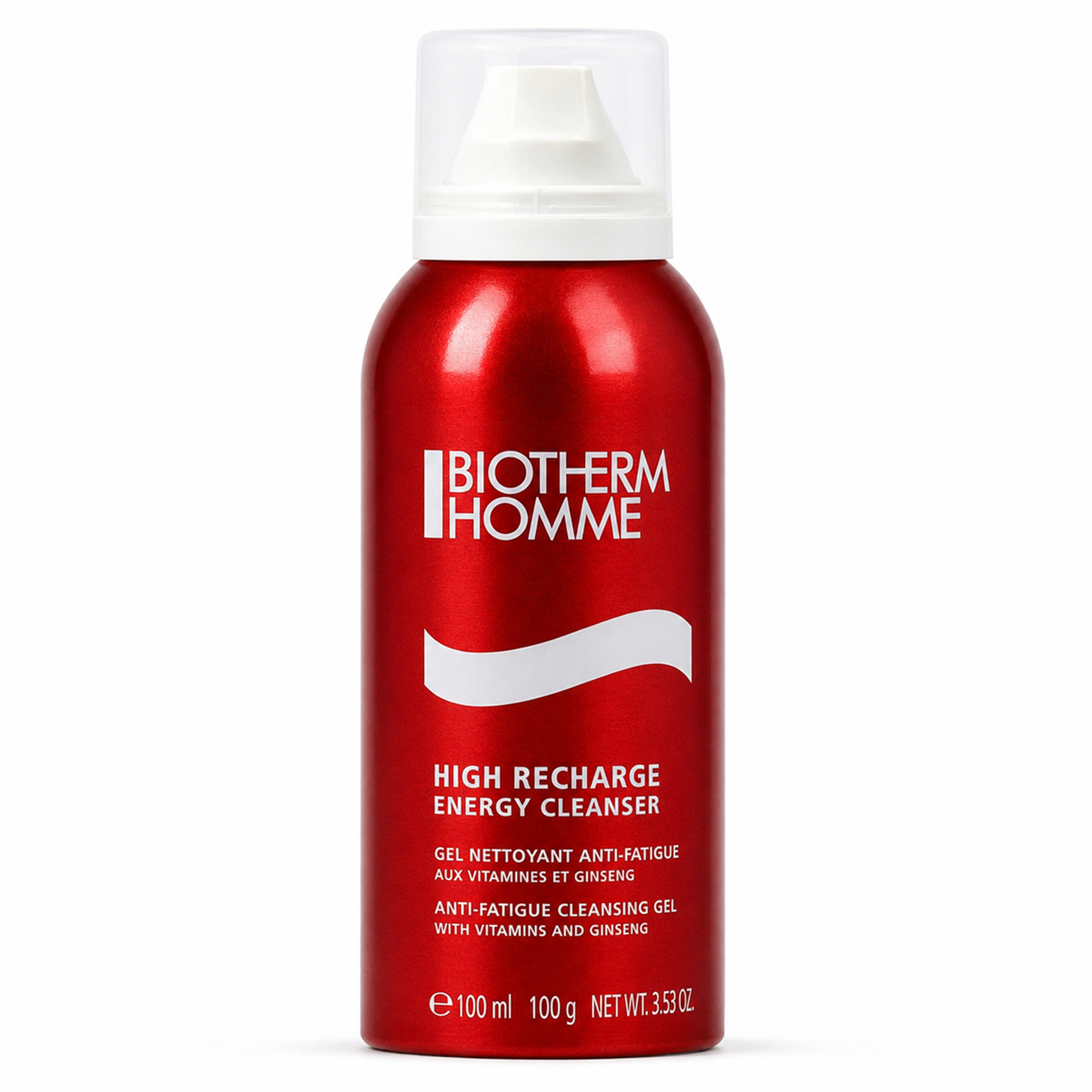 BIOTHERM HOMME High Recharge energy cleanser cleansing gel 100ml