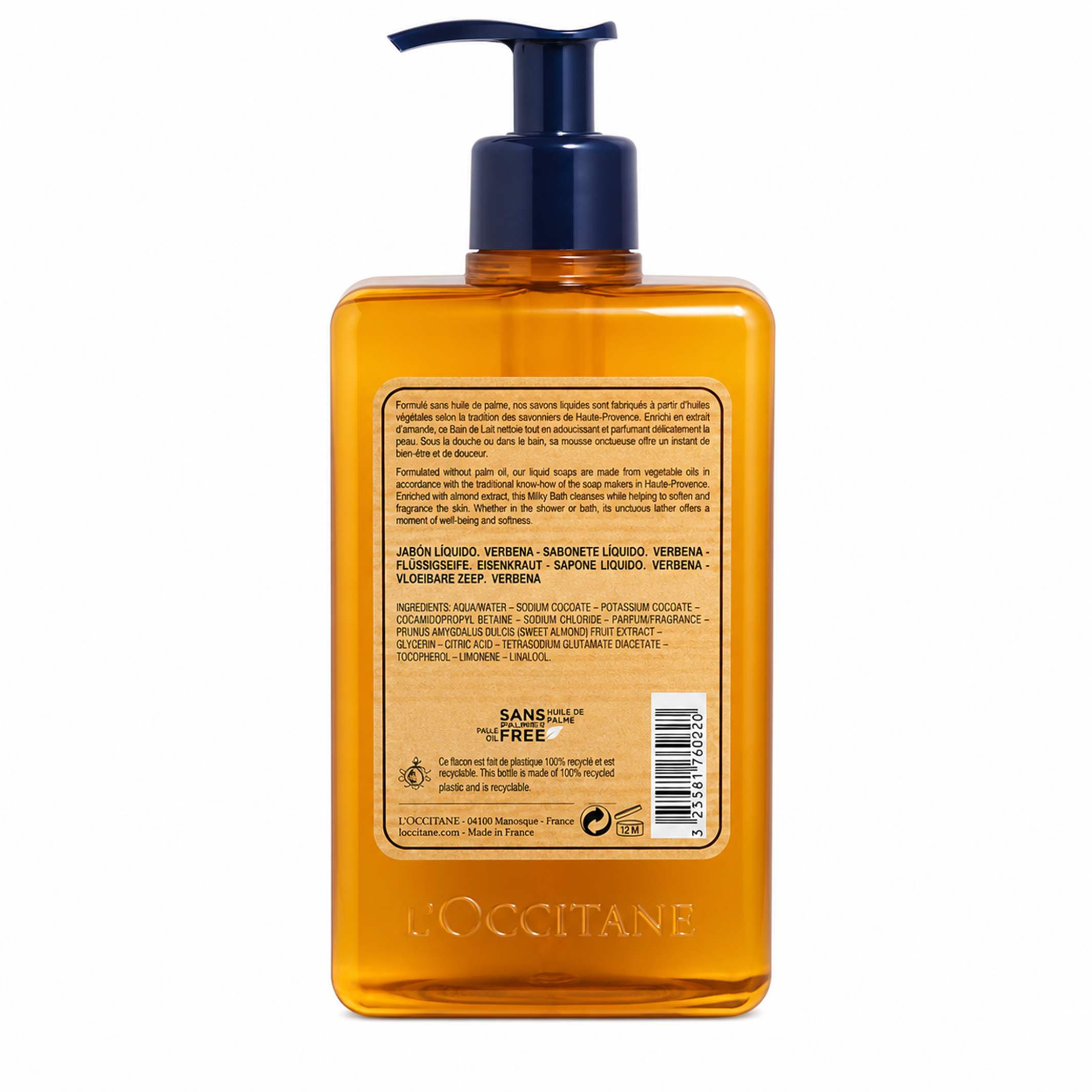 L`Occitane Hands & Body Verveine Liquid Seife 500ml