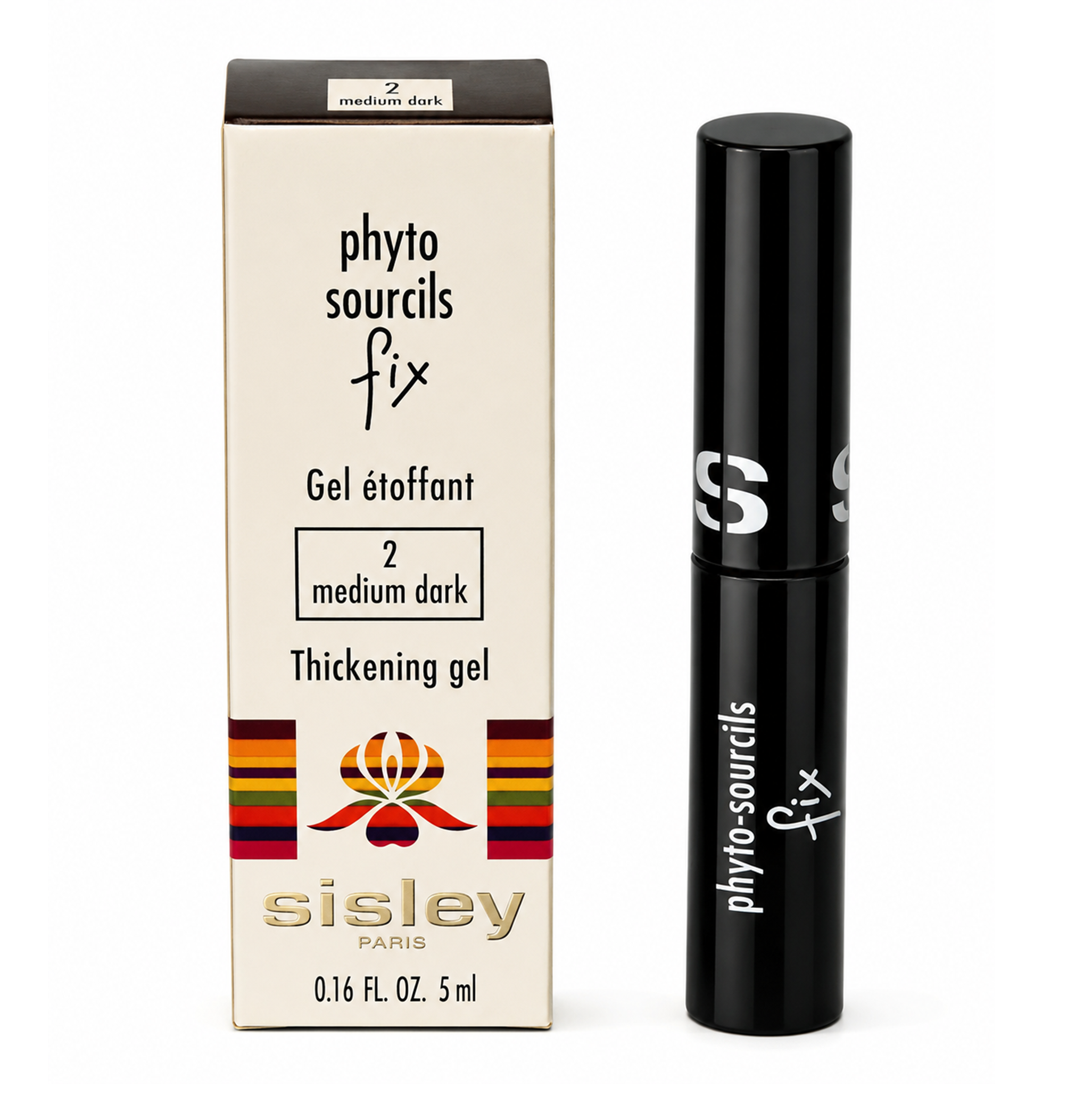 Sisley Phyto Sourcils Fix Thickening Gel 5ml medium dark 2