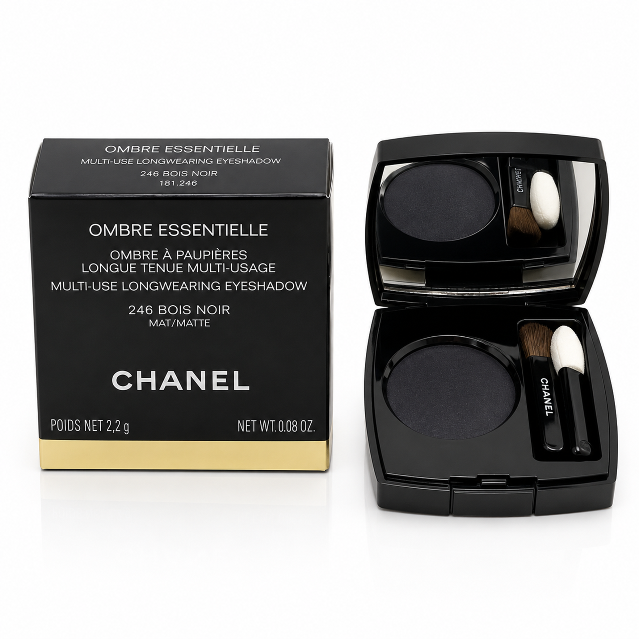 Chanel Ombre Essentielle Lidschatten eyeshadow 246 Bois Noir 2,2g