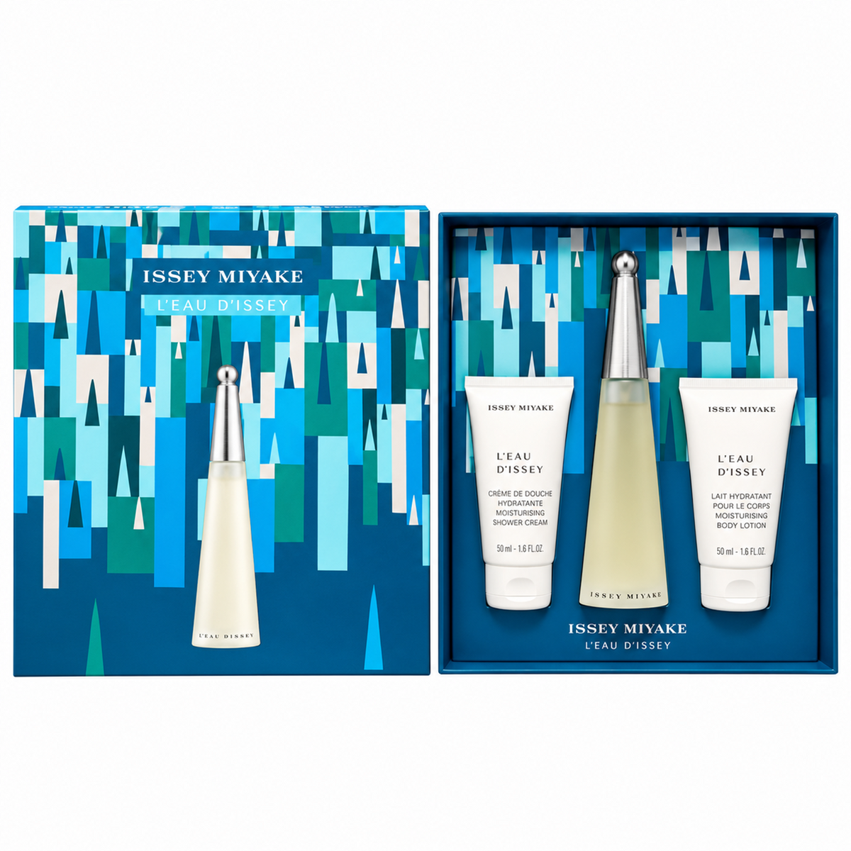 Issey Miyake L`Eau D`issey Eau de Toilette 50ml + Shower Cream + BL