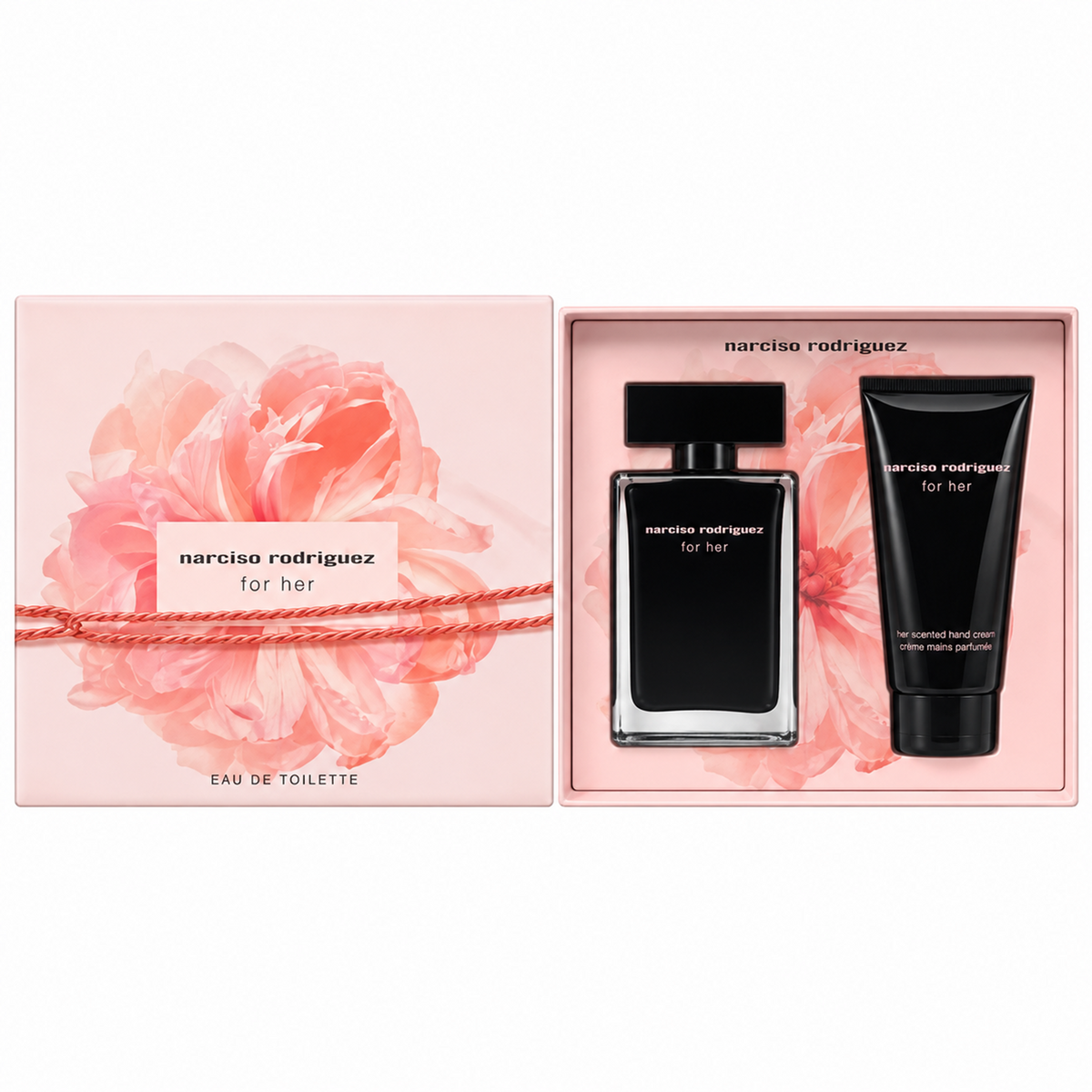 Narciso Rodriguez For Her Eau de Toilette 50 ml + Hand Creme 50ml