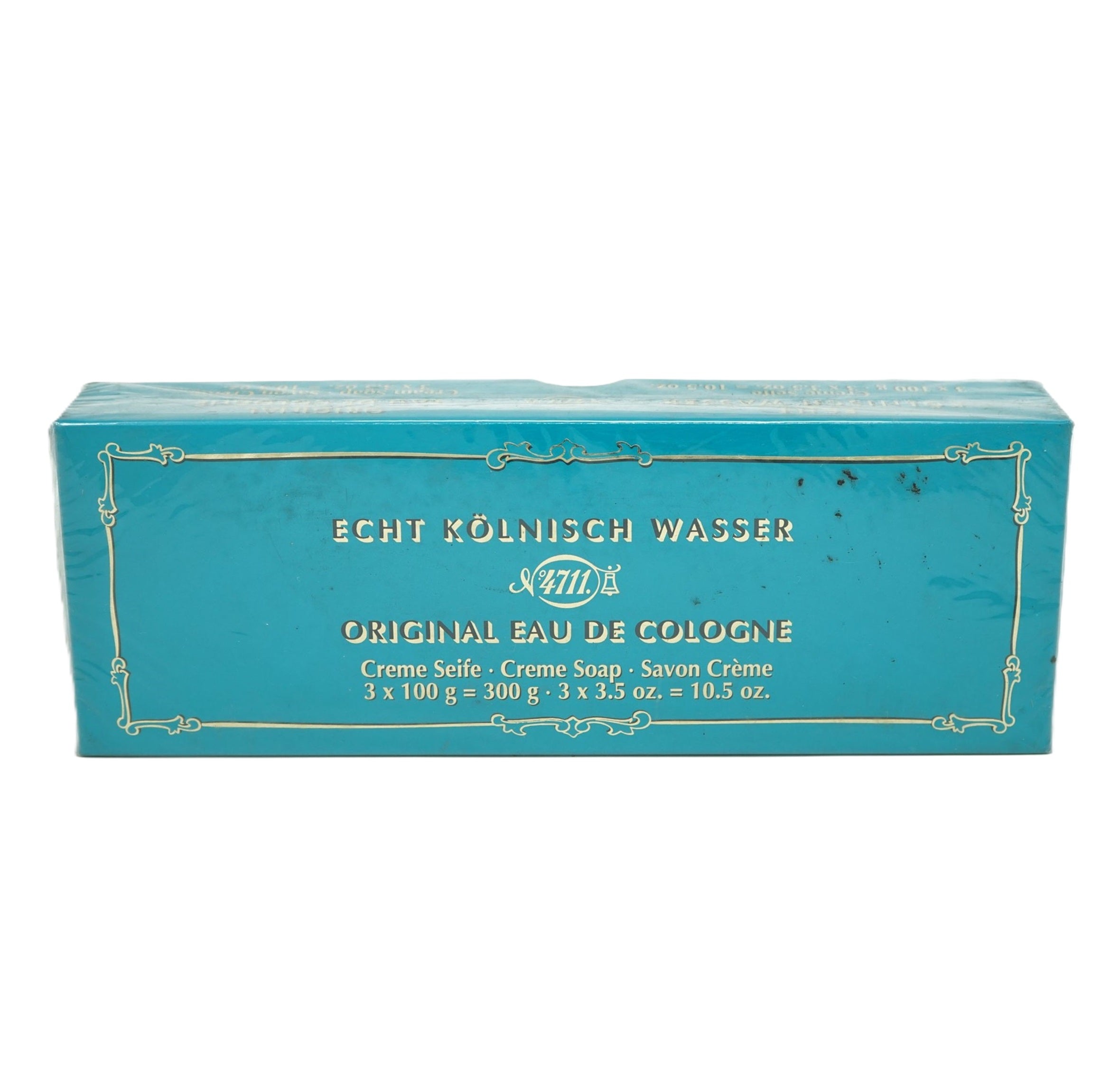 4711 Echt Kölnisch Wasser Eau de Cologne Creme Seife 3x100g
