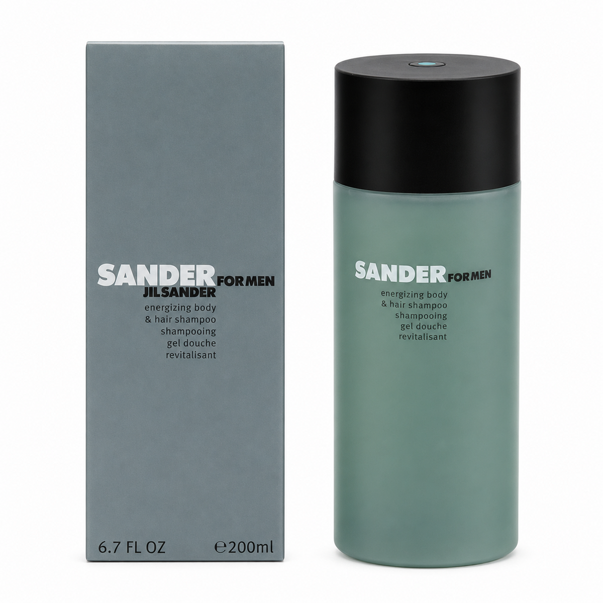 JIL SANDER for Men energizing body & hair shampoo / Shower Gel 150 ml