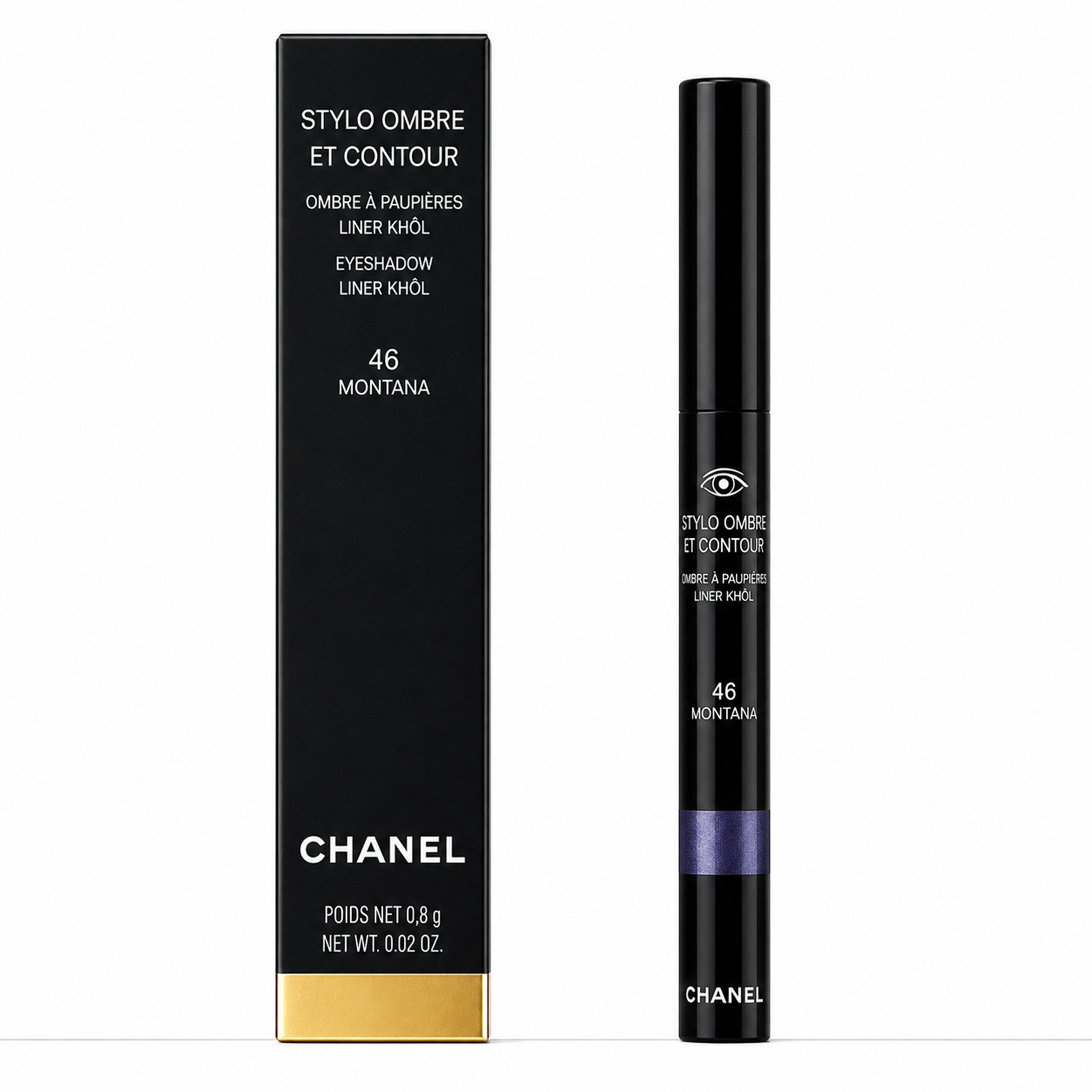 Chanel Stylo Ombre Et Contour Lidschattenstift 0,8g Neon Dahlia 46
