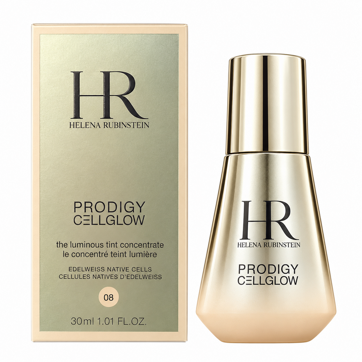 Helena Rubinstein Prodigy Cellglow 08 very deep beige foundation 30 ml