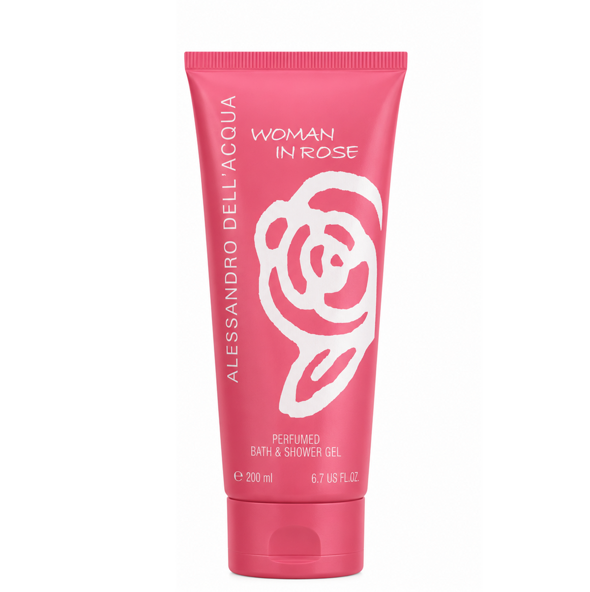 Alessandro Dell'Acqua Woman in rose Bath & Shower Gel 200ml