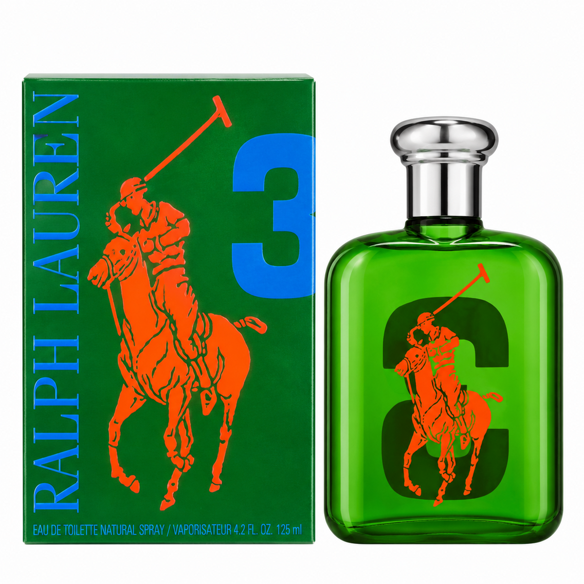 Ralph Lauren  The Big Pony Collection Nr 3 Grün Eau de Toilette 125ml