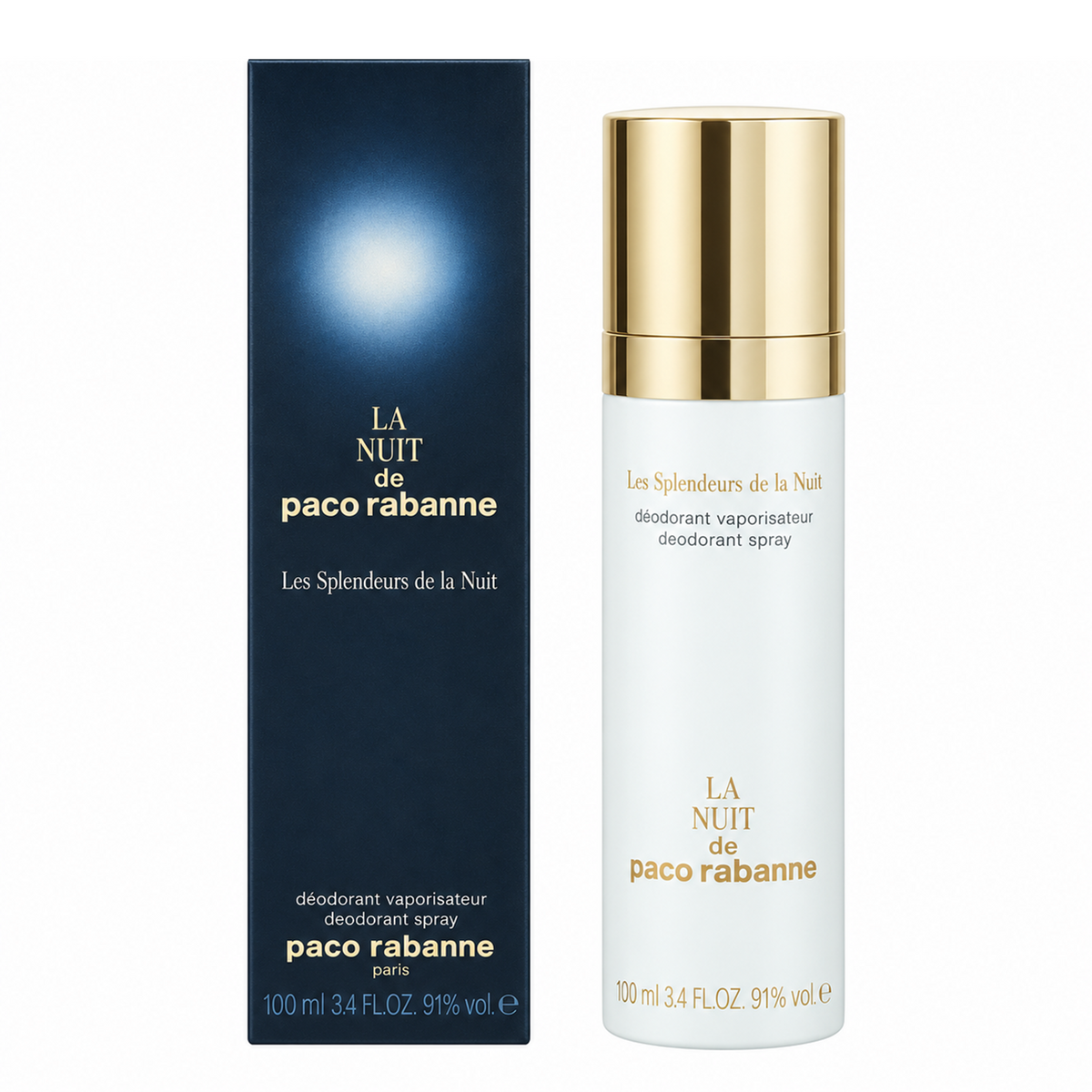 Paco Rabanne La Nuit Deodorant Spray 100ml