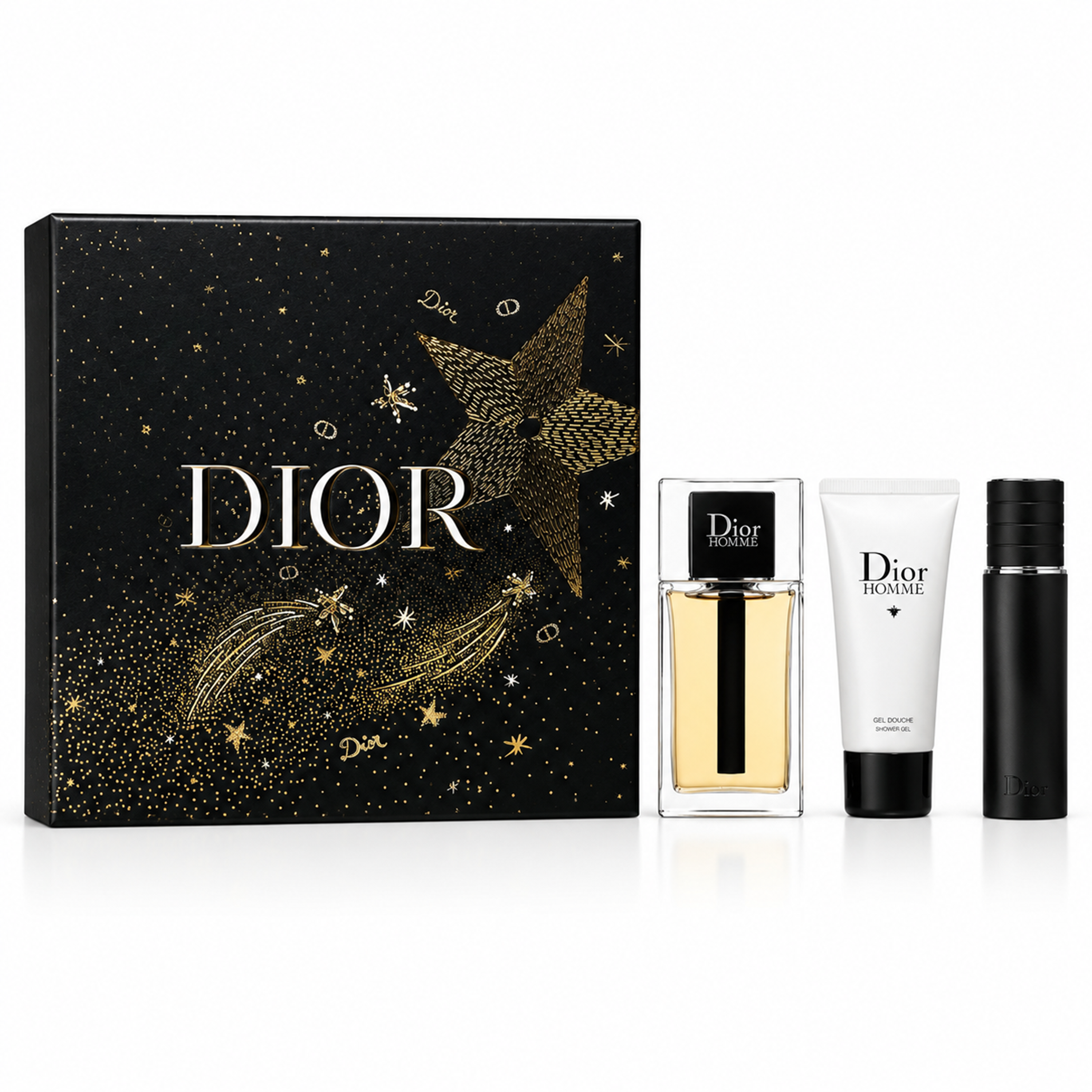 Dior homme EDT 100ml + Miniatur EDT 10ml + Shower Gel 50ml