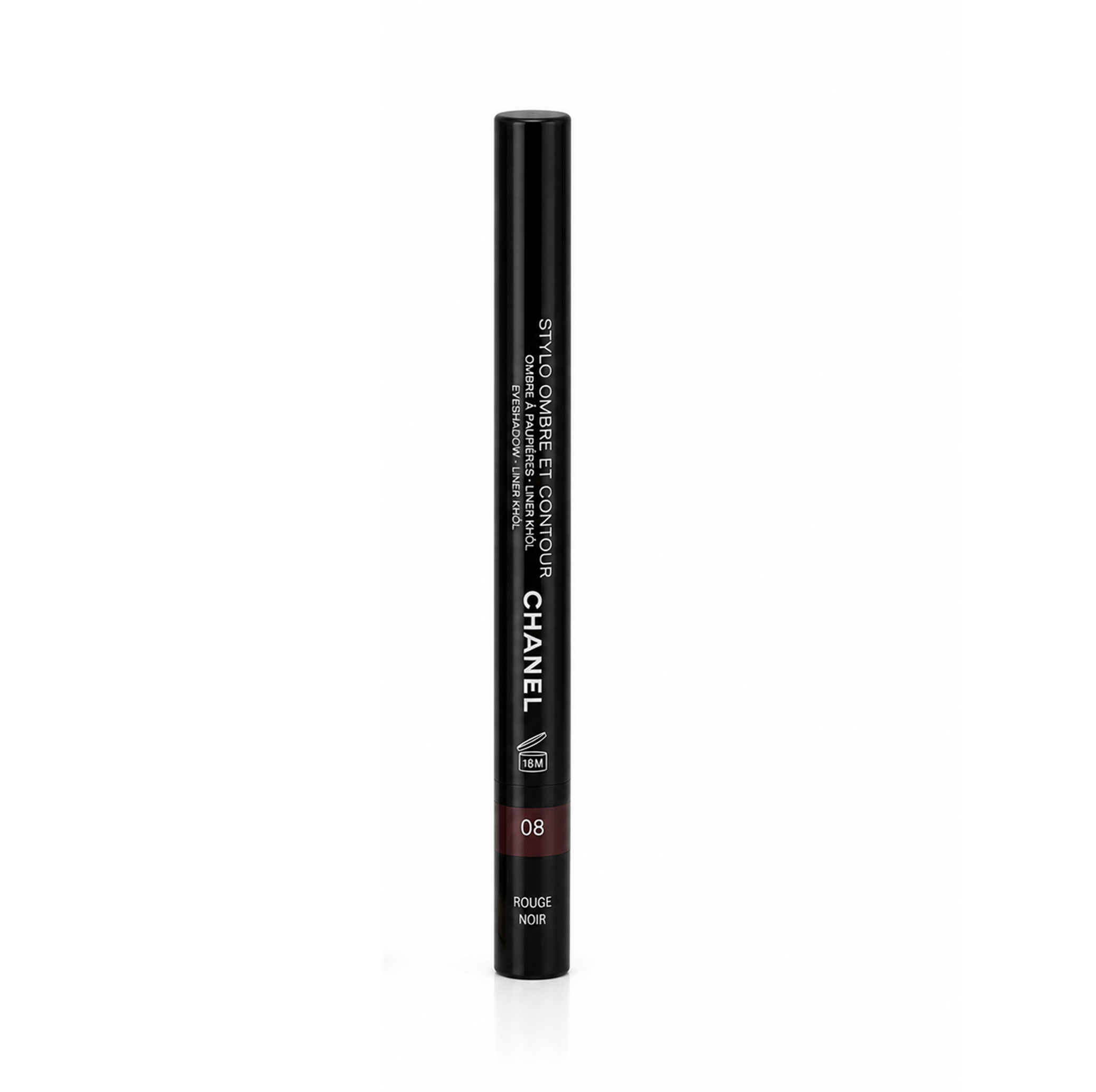 Chanel Stylo Ombre Et Contour Lidschatten Stift 0,8g Rouge Noir 08