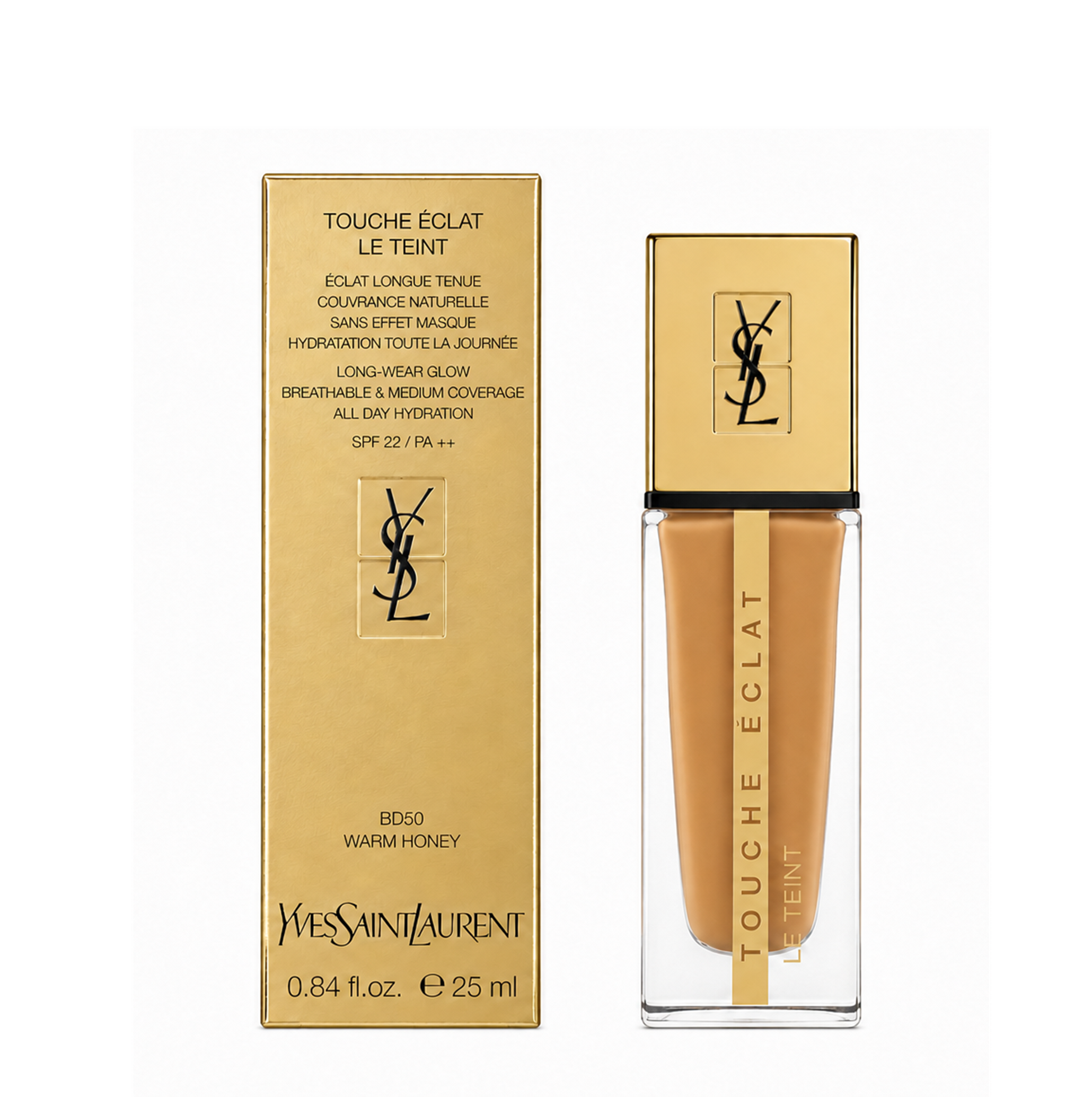 Yves Saint Laurent Le Teint Foundation BD 50 Warm Honey 25ml