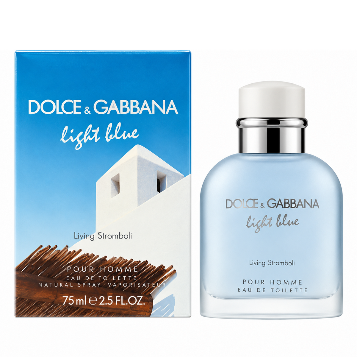 Dolce & Gabbana Light Blue Living Stromboli Eau de Toilette 75ml