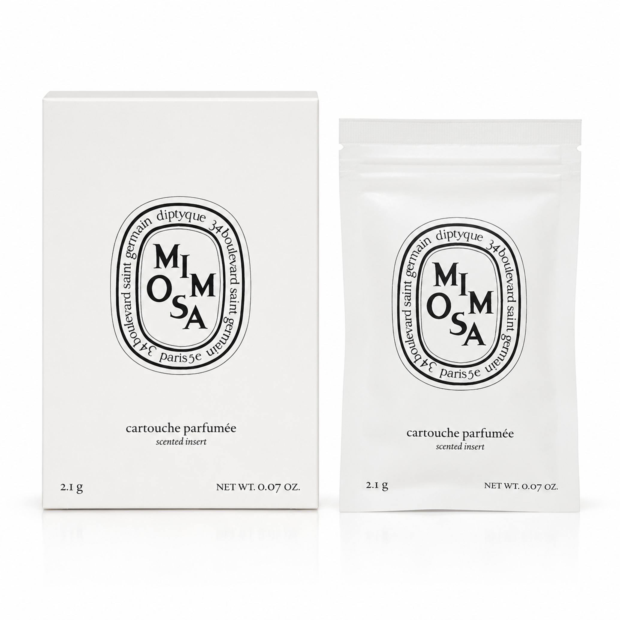 Diptyque Mimosa cartouchr parfumee scented insert 2,1g