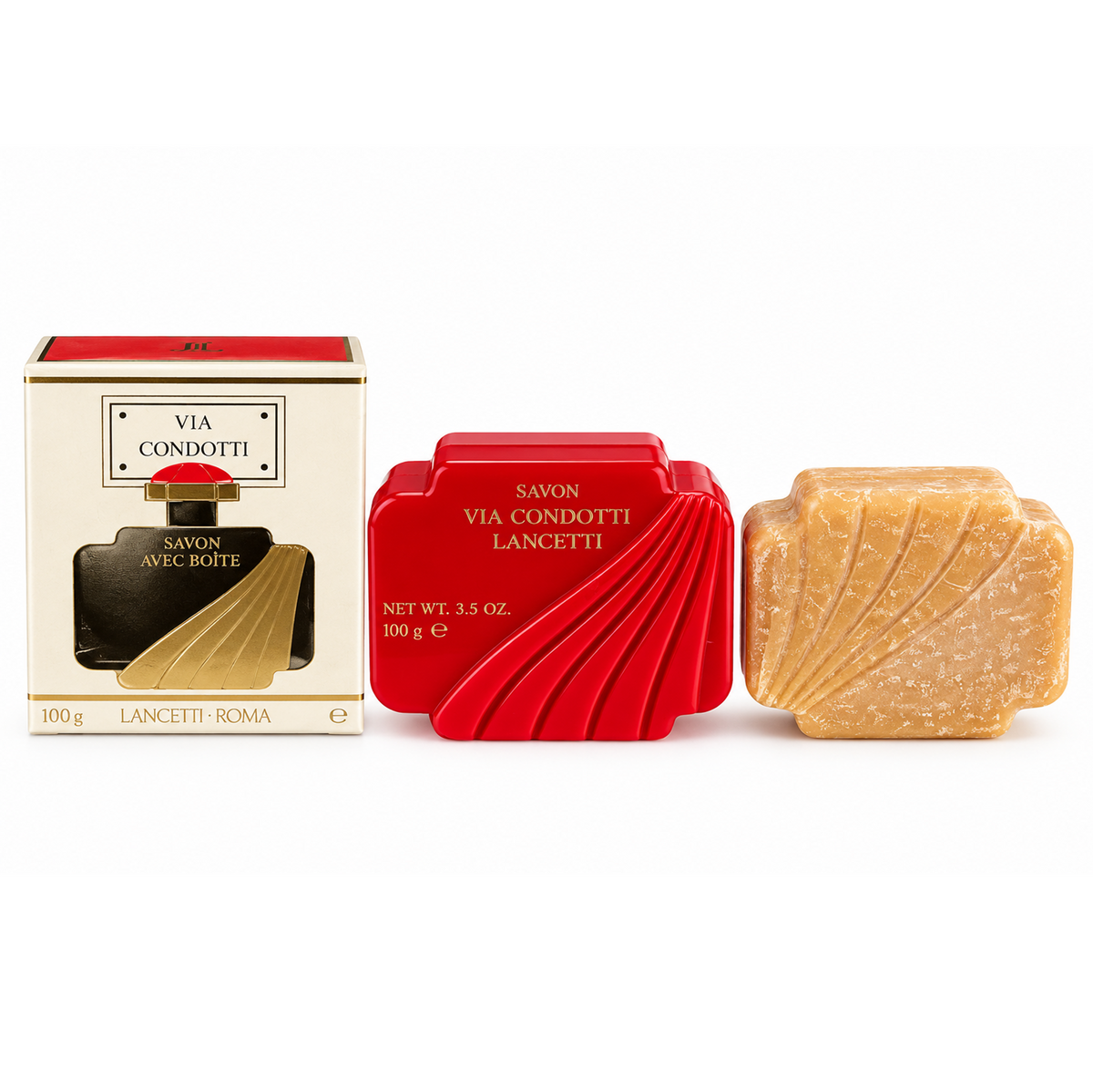Lancetti Via Condotti Roma Soap Seife 100g