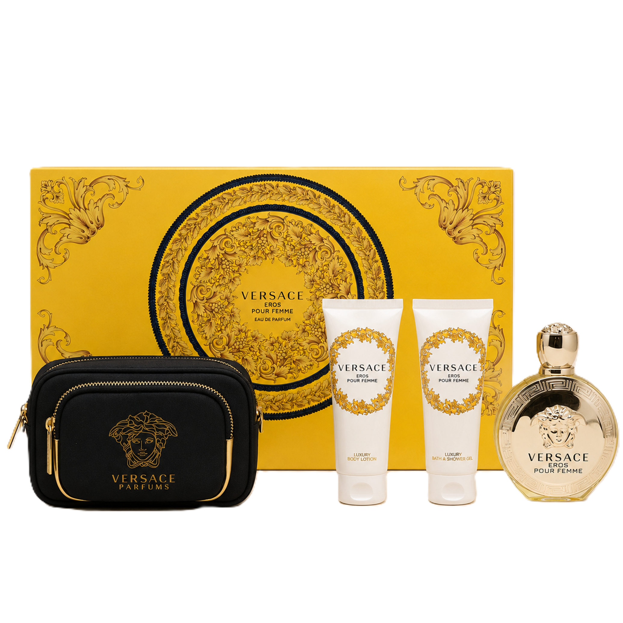 Versace Eros Femme Edp 100ml + Shower Gel 100ml + Body Lotion 100ml