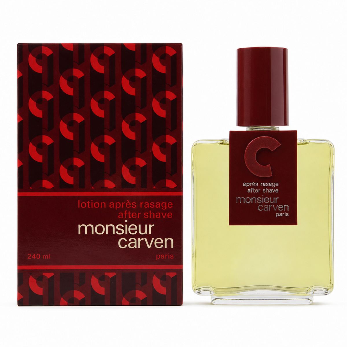 MONSIEUR de CARVEN After Shave lotion  240 ML vintage