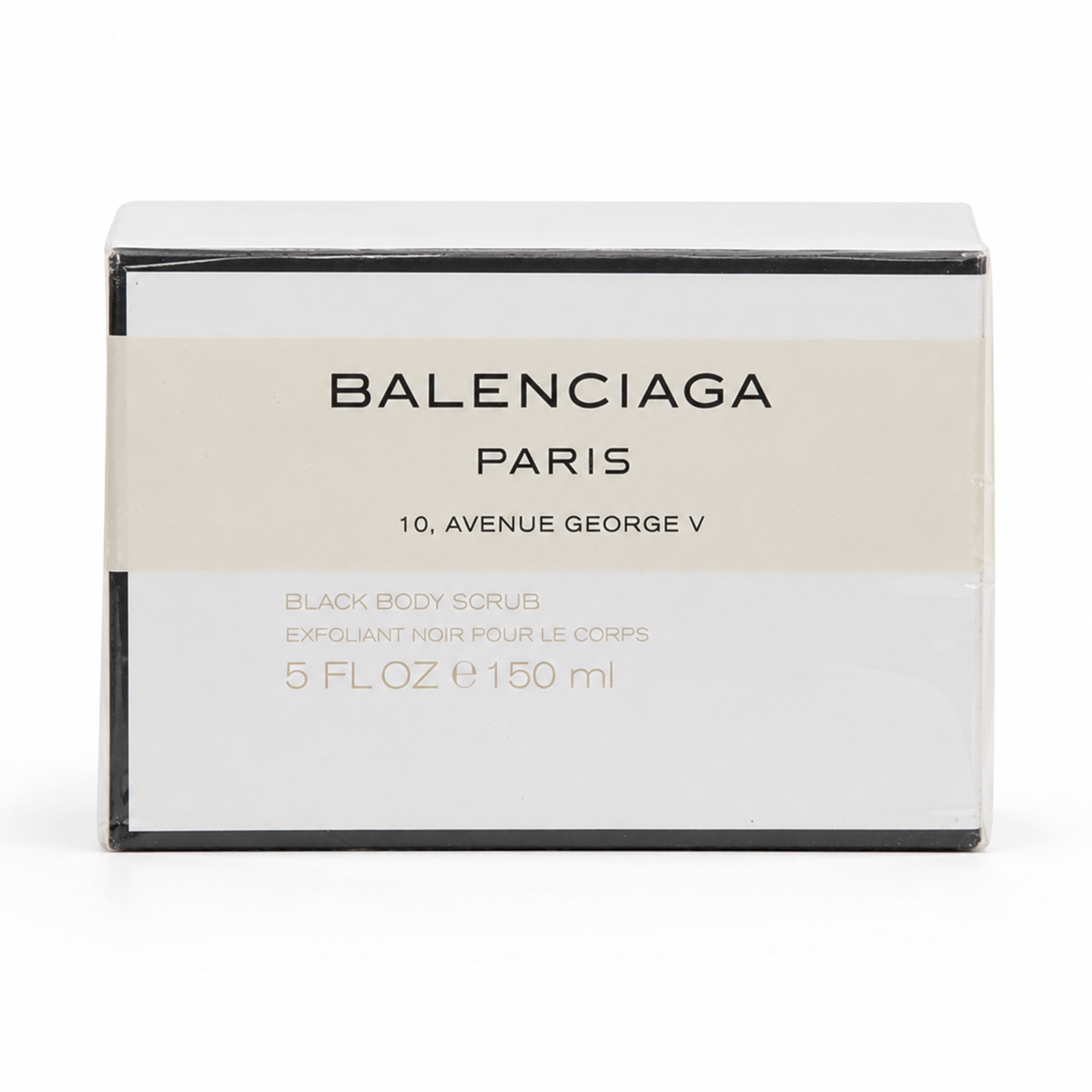 Balenciaga Paris "10. Avenue George V" Black Body Scrub 150ml