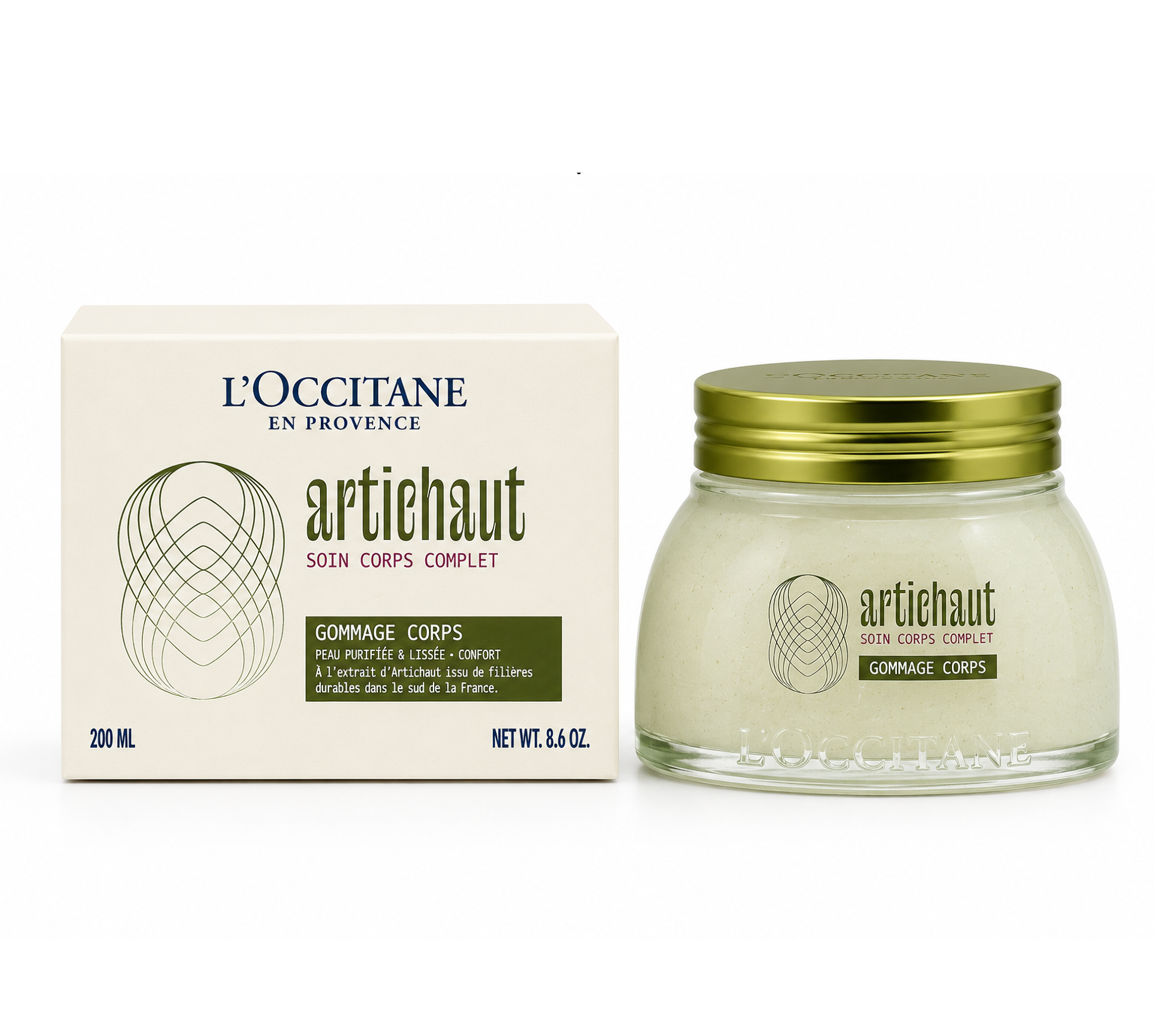 L`Occitane Artichaut  Body Scrub / Peeling 200ml