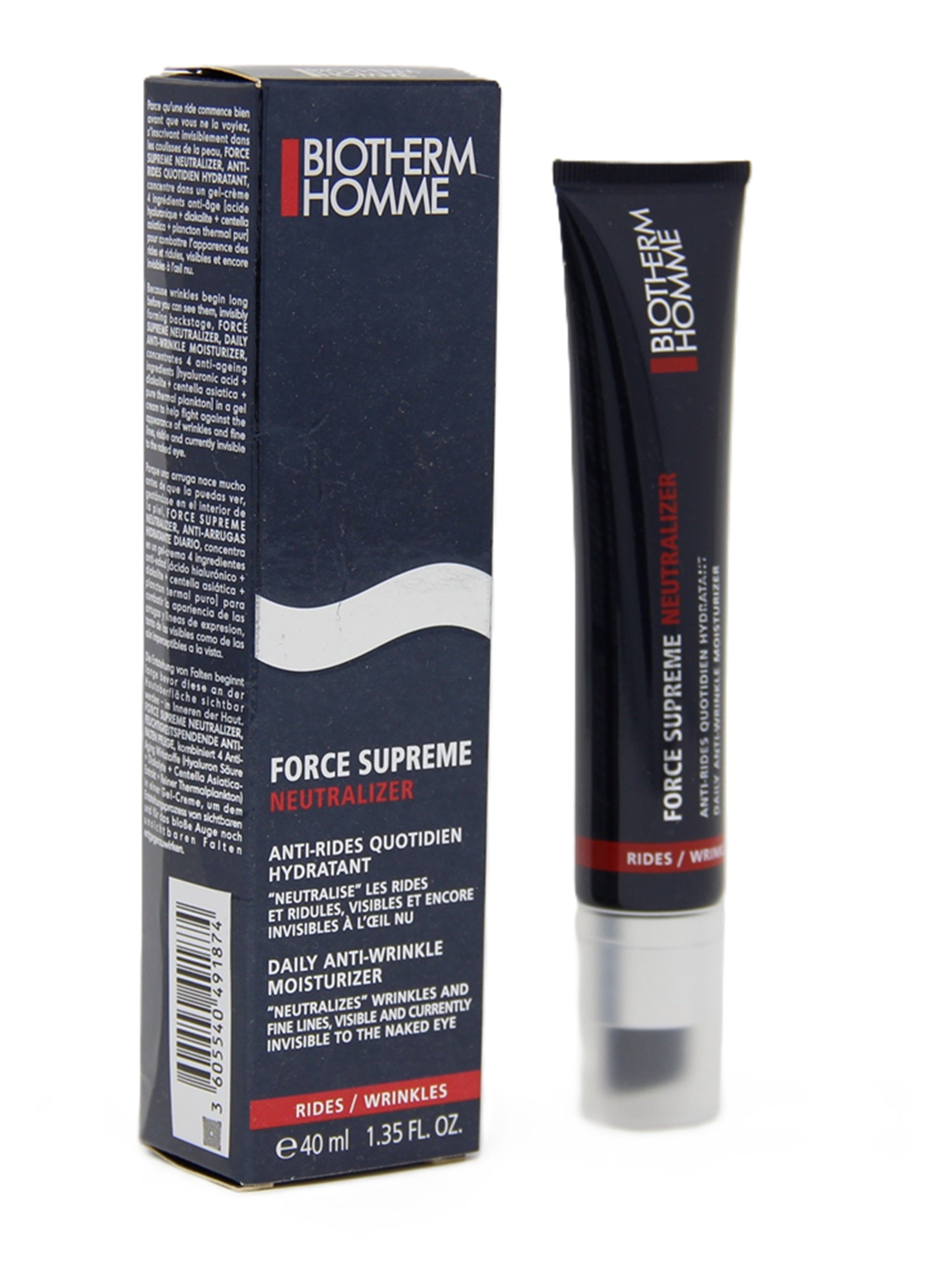 BIOTHERM HOMME Force Supreme Feuchtigkeitsspenden Anti Falten 40ml
