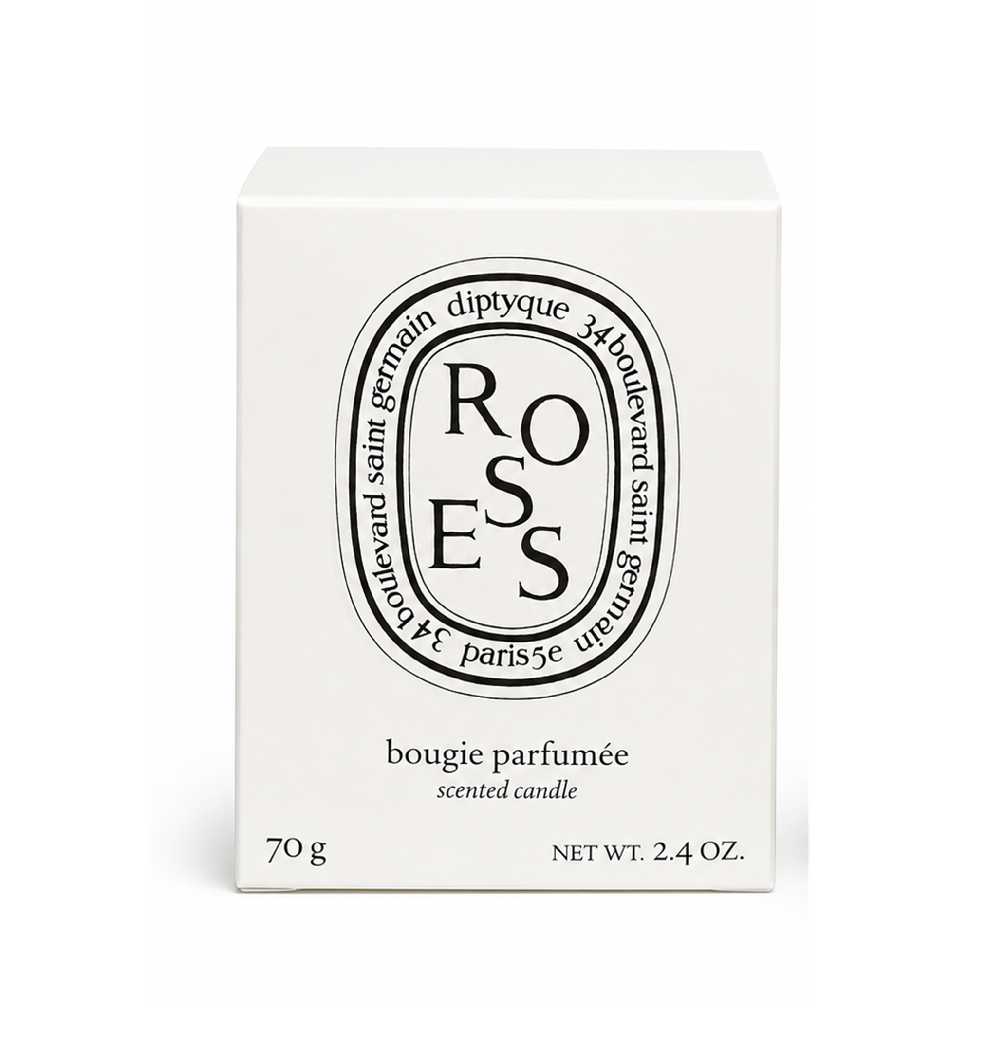 Diptyque Roses bougie parfumee scented Kerze 70g