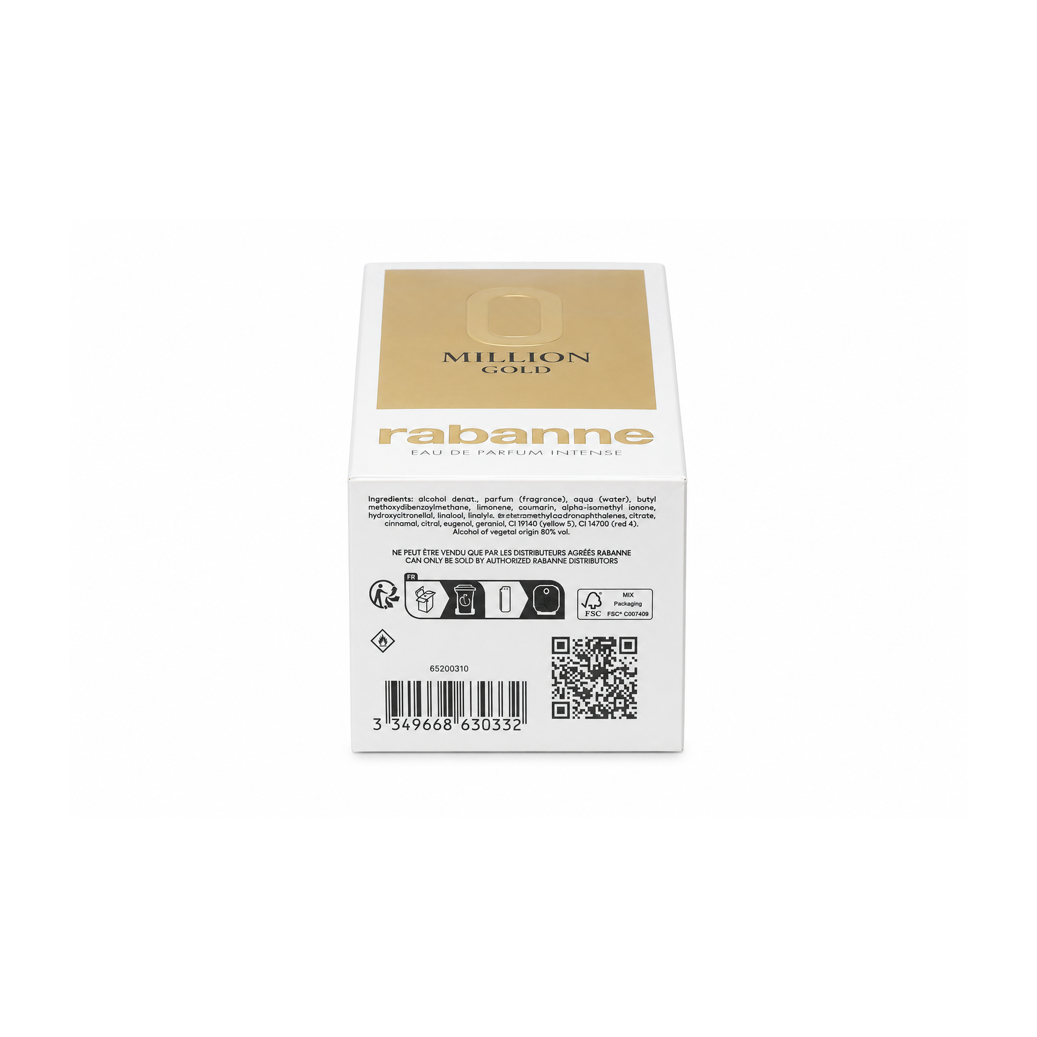 Rabanne Milion Gold Parfum Intense 50ml