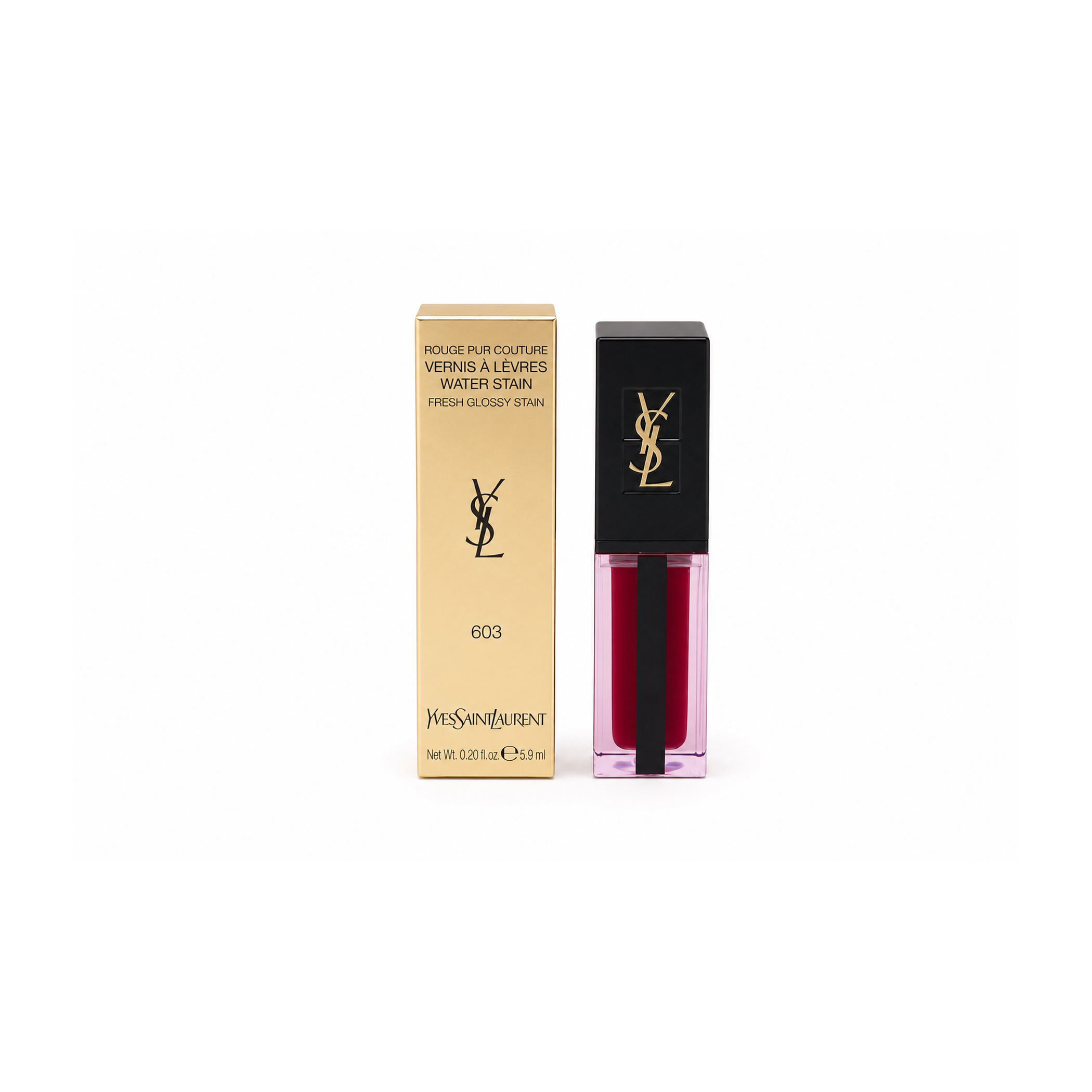Yves Saint Laurent Rouge  Vernis Lipgloss 5,9ml In Berry Deep 603
