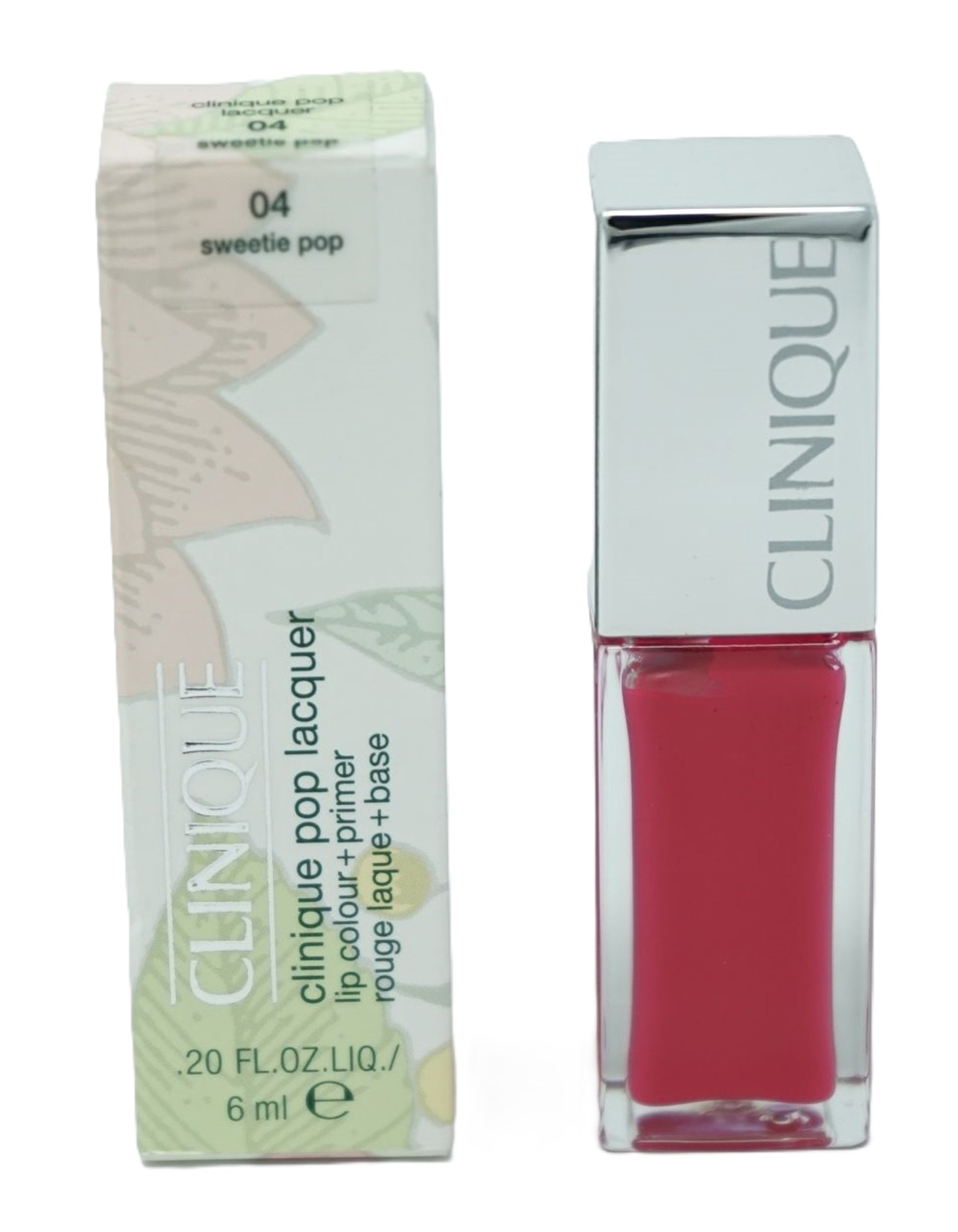 Clinique Pop Lacquer lip colour + primer rouge Lipgloss 04 Sweetie pop