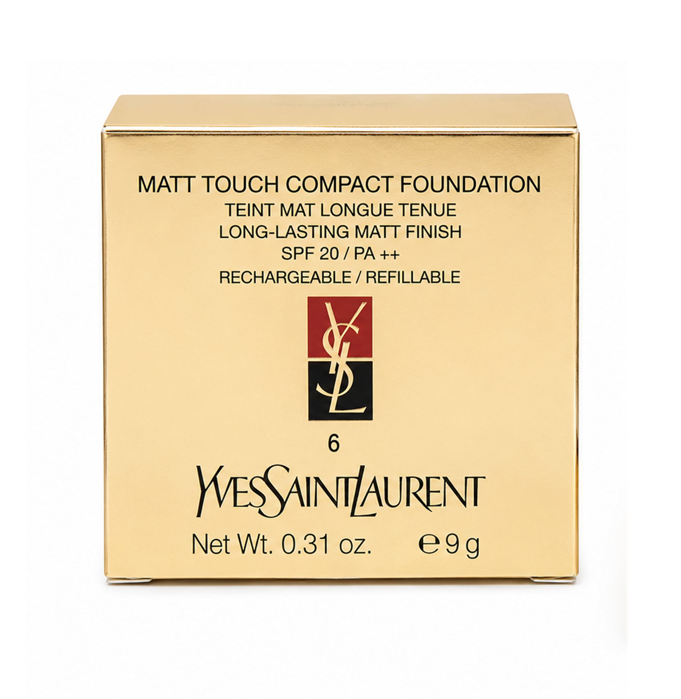 Yves Saint Laurent Matt Touch Compact Foundation SPF20 Refill 6