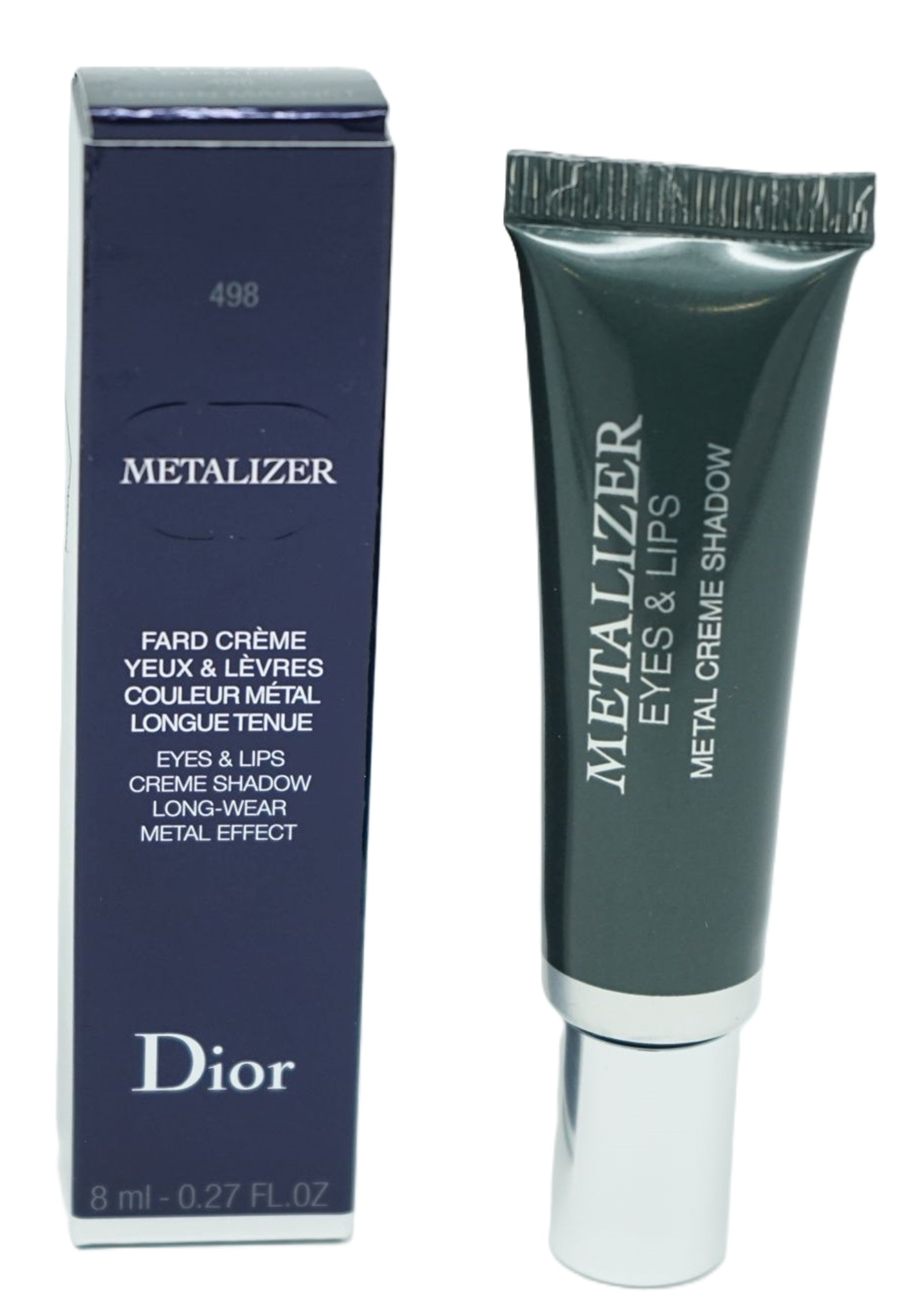 Dior Metalizer Eyes & Lips Creme Shadow Long-Wear  498 Green Magnet