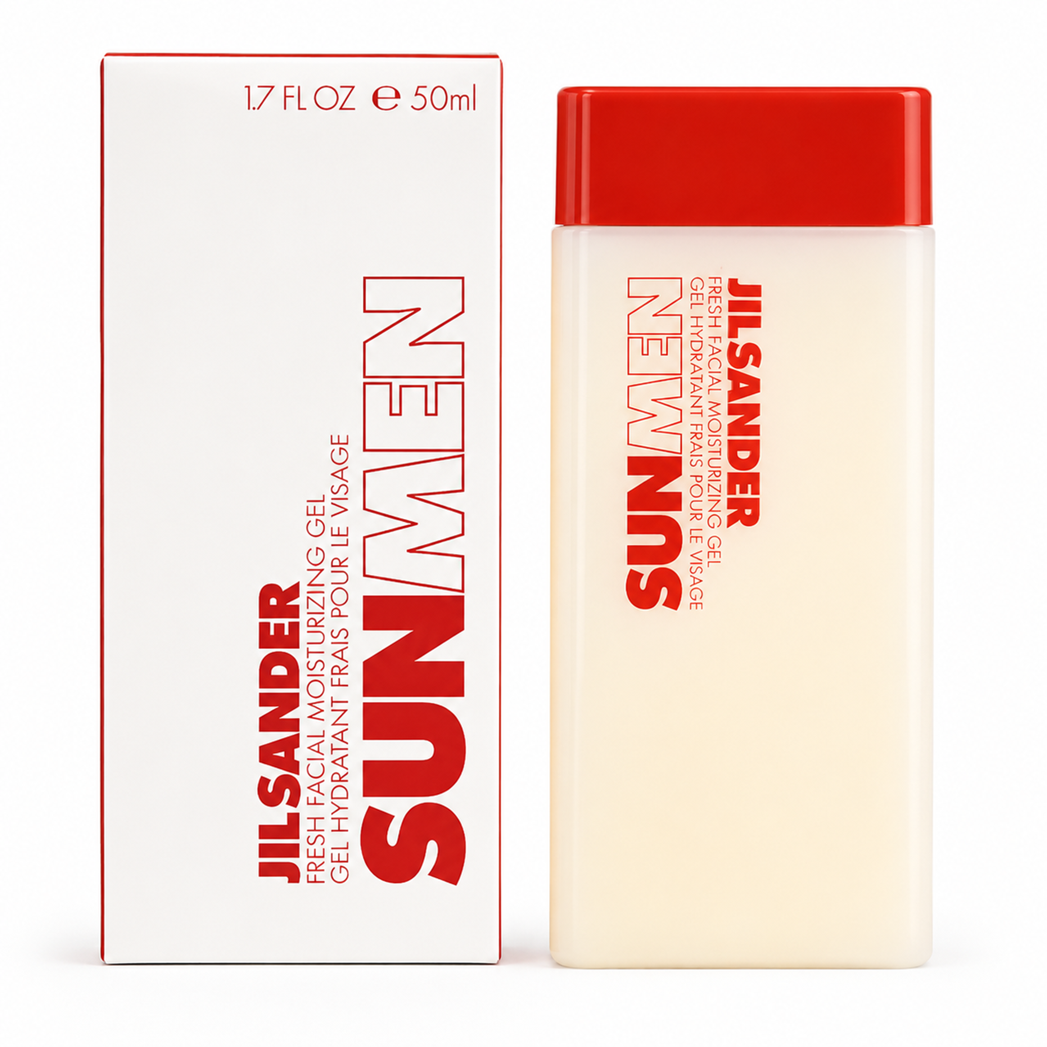 Jil sander SUN MEN Fresh facial gel feuchtigkeitspflege  50ml