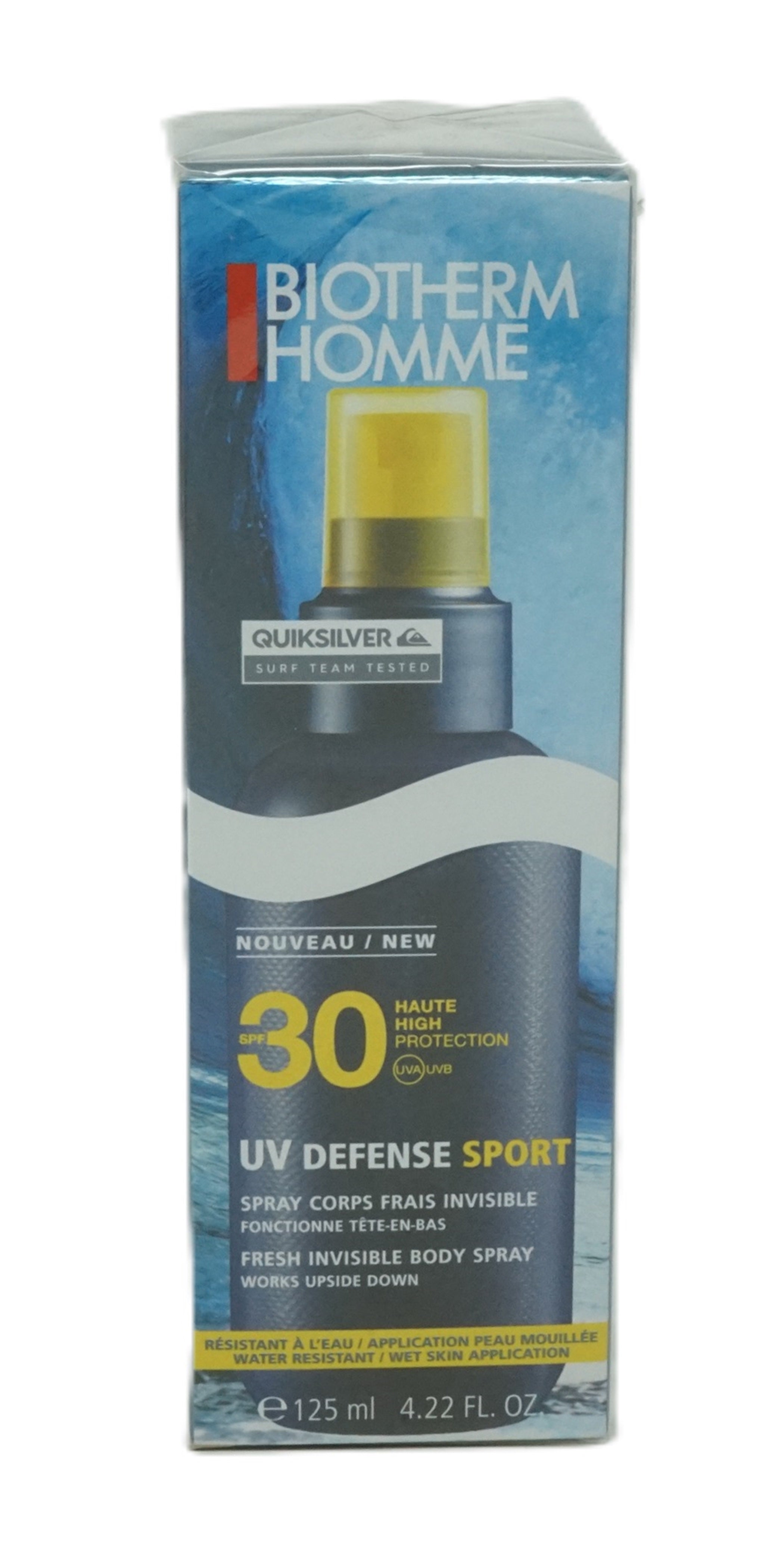 Biotherm Homme SPF30 UV Defense Sport Body Spray 125 ml