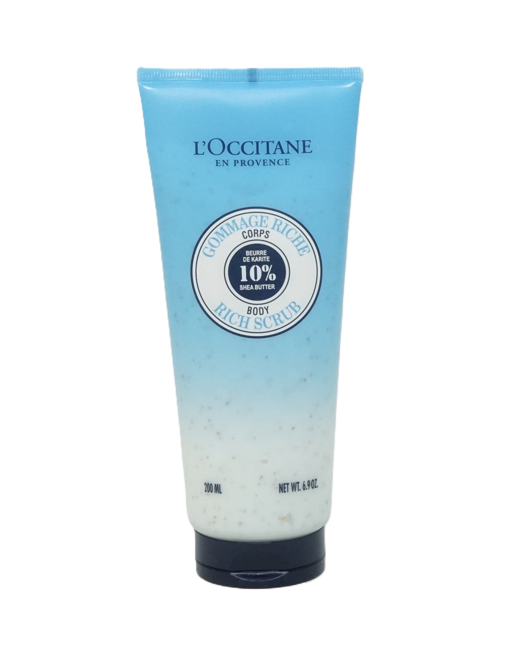 L'Occitane Rich Scrub 10% Shea Butter Body Lotion 200 ml